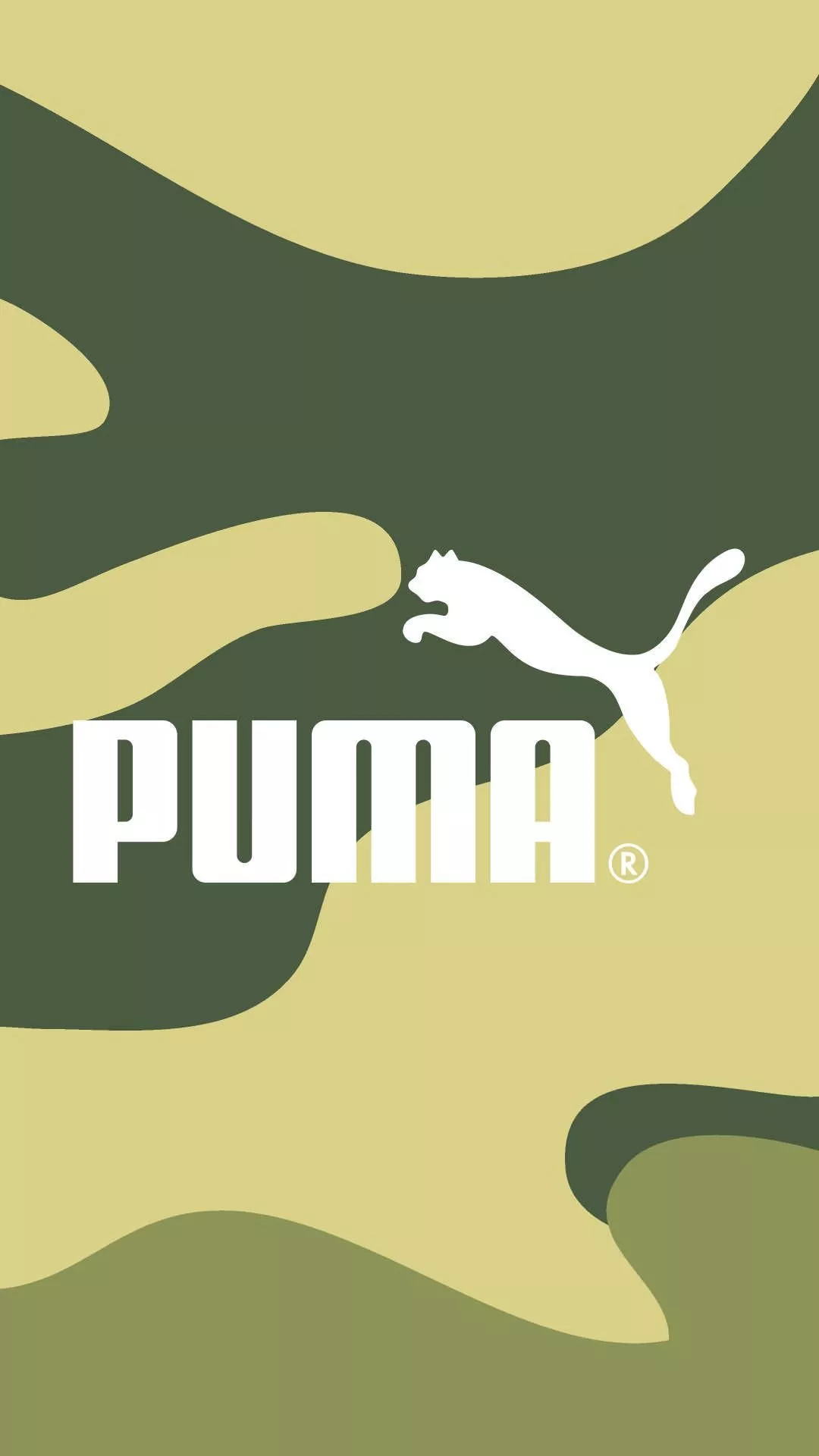 Download Puma In Camouflage Wallpaper