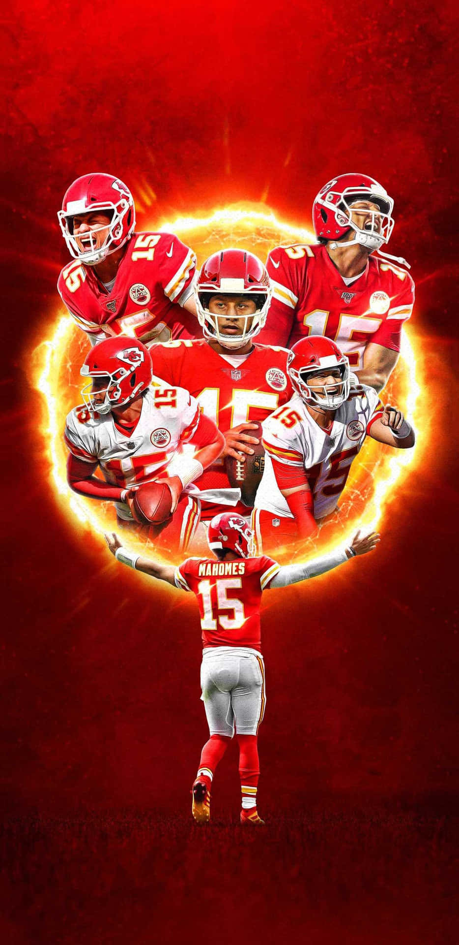 Patrick Mahomes Cool Graphic Artwork