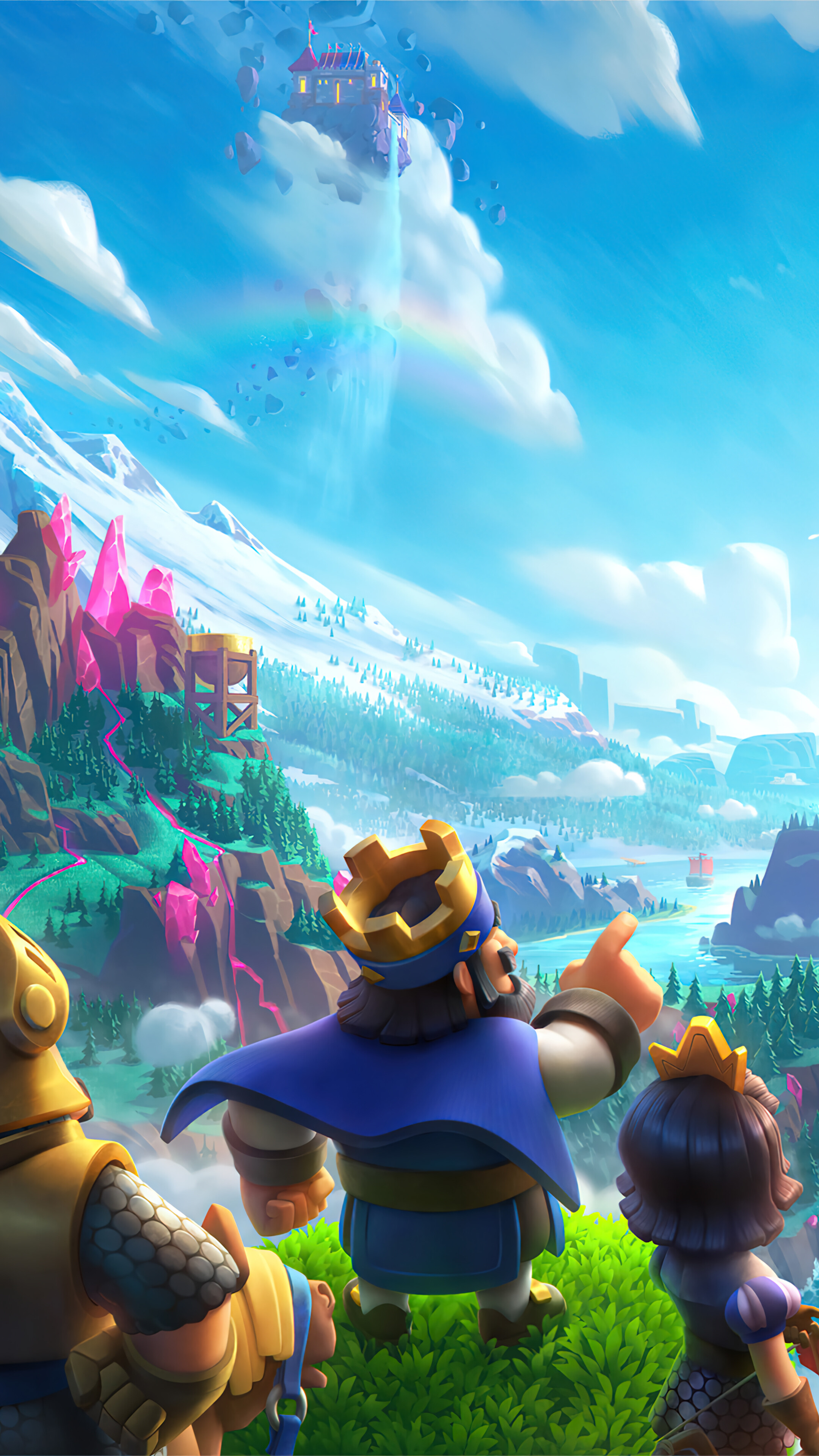 Clash Royale Game 4K Wallpaper iPhone