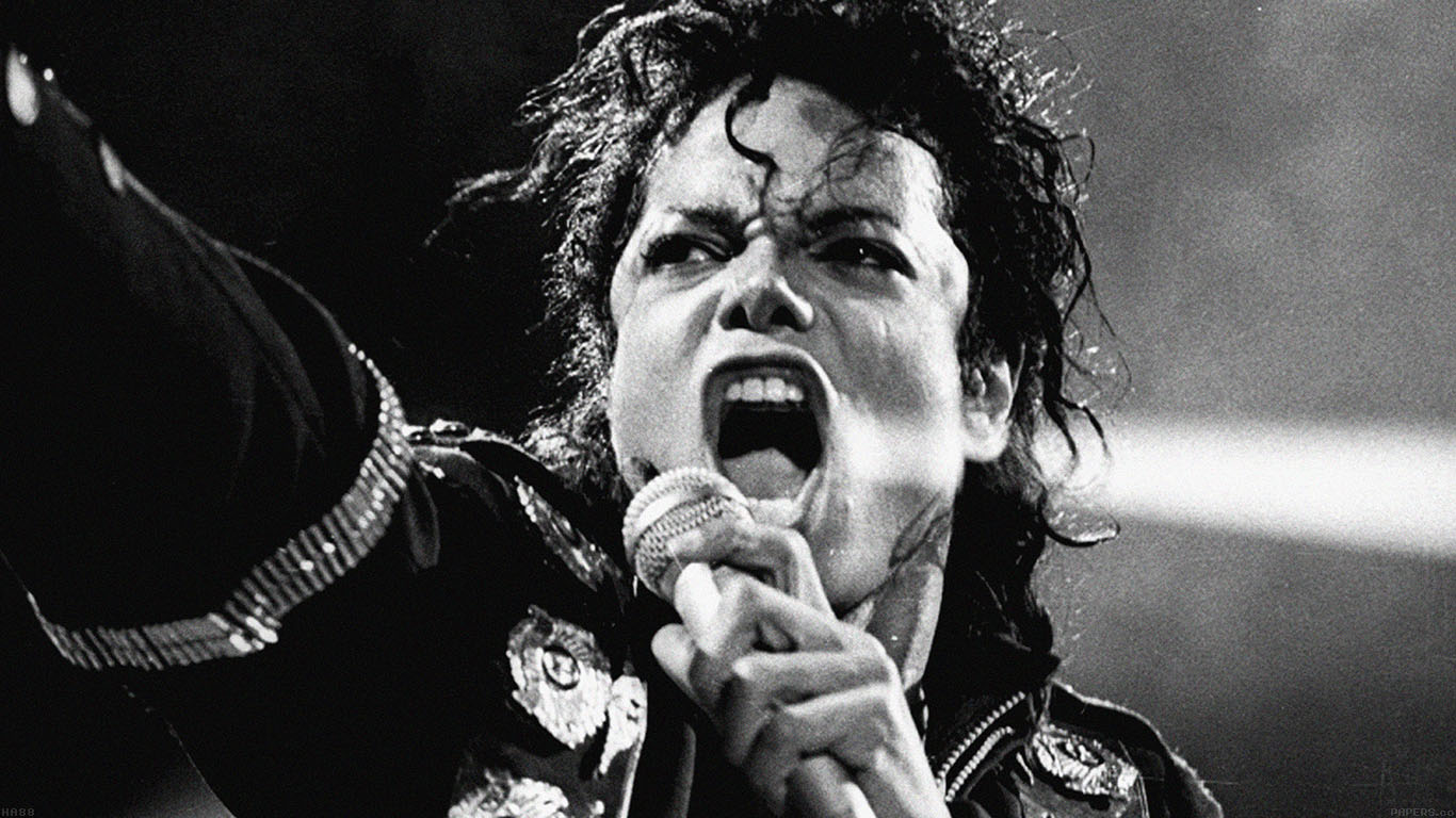 Wallpaper Michael Jackson Sing