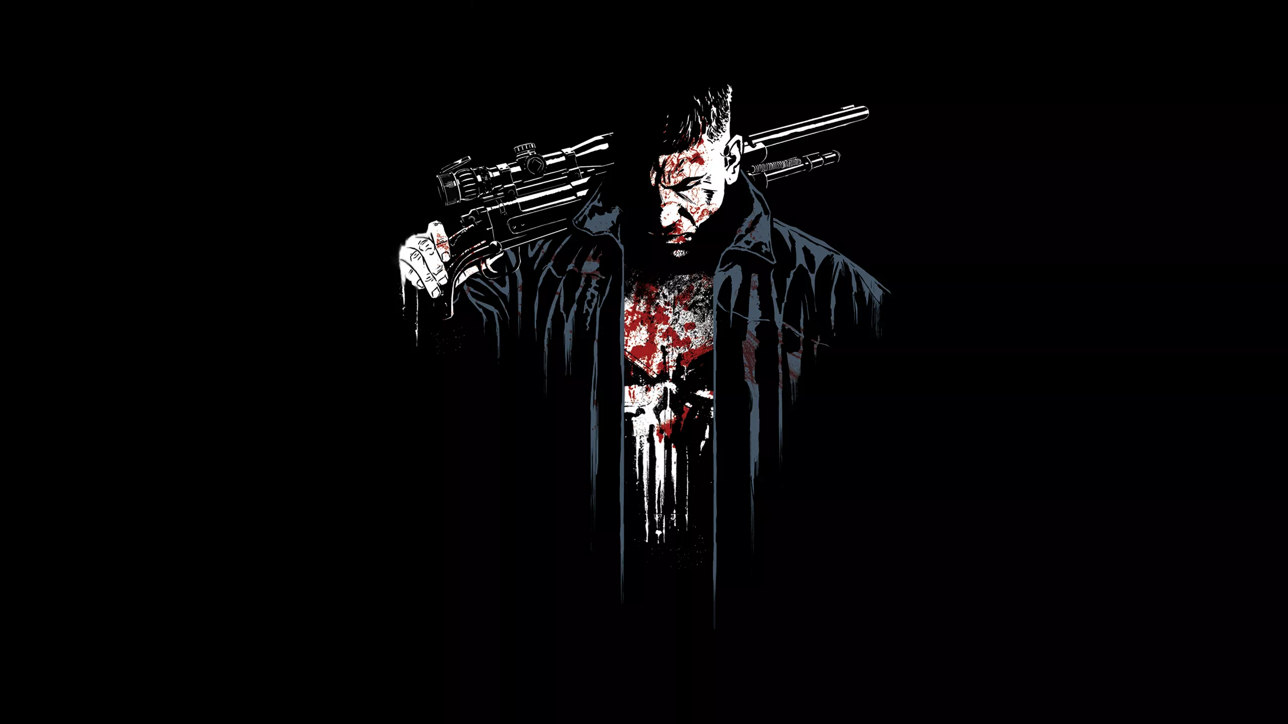 Punisher Jon Bernthal Art Wallpaper