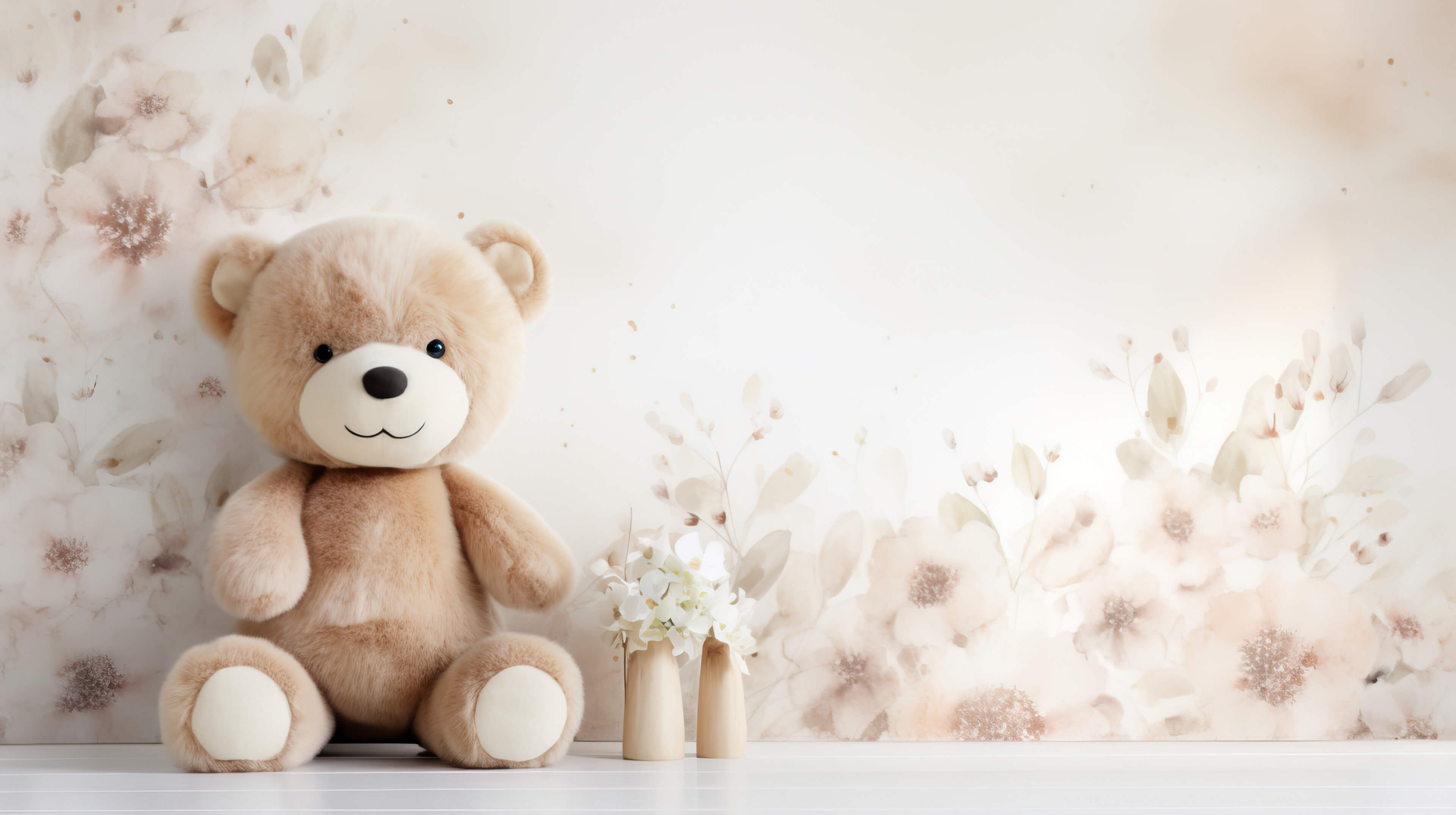 Aesthetic Teddy Bear Wallpaper, Free, 4k