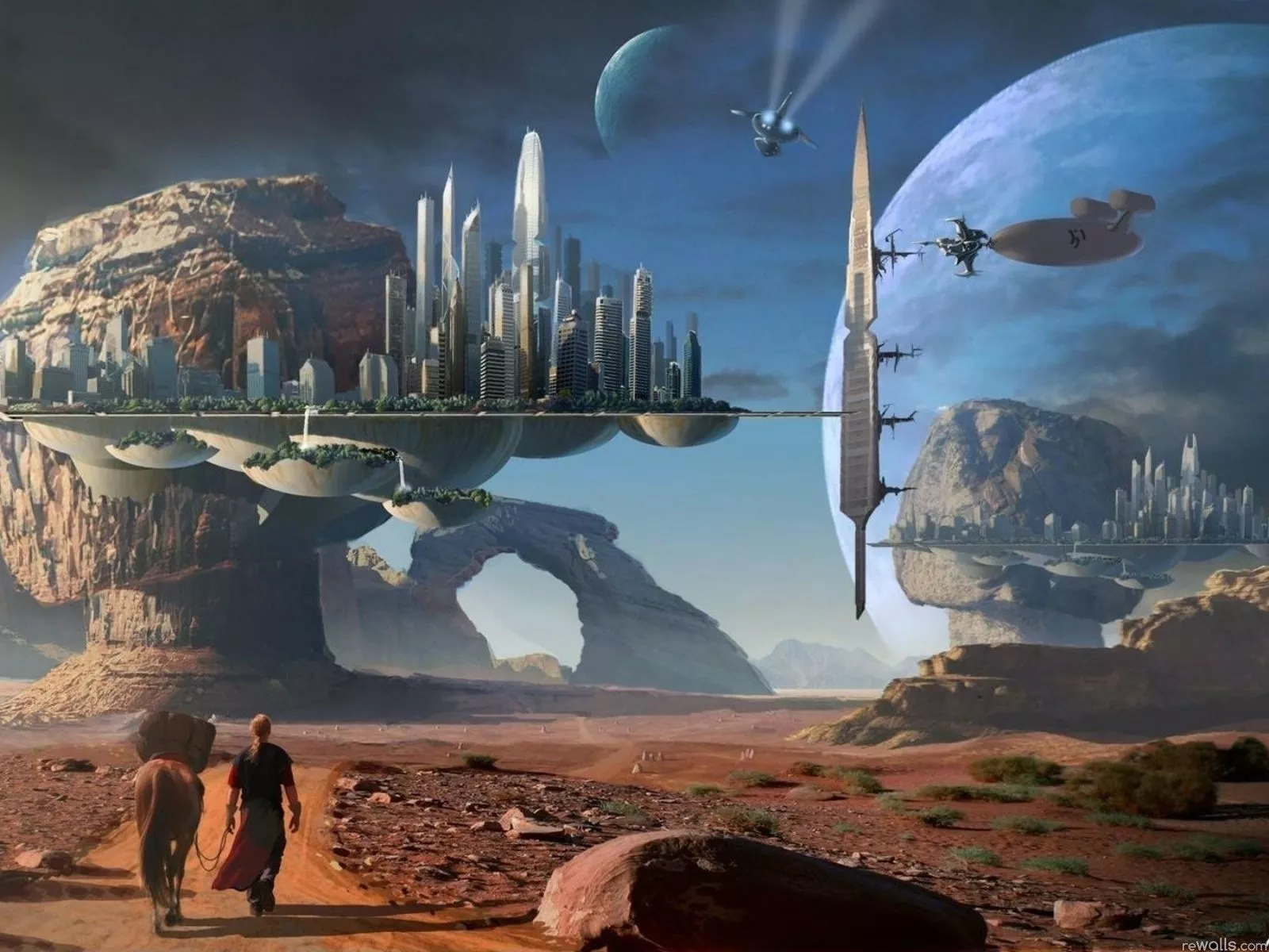 A Stunning Sci Fi HD Wallpaper Landscape