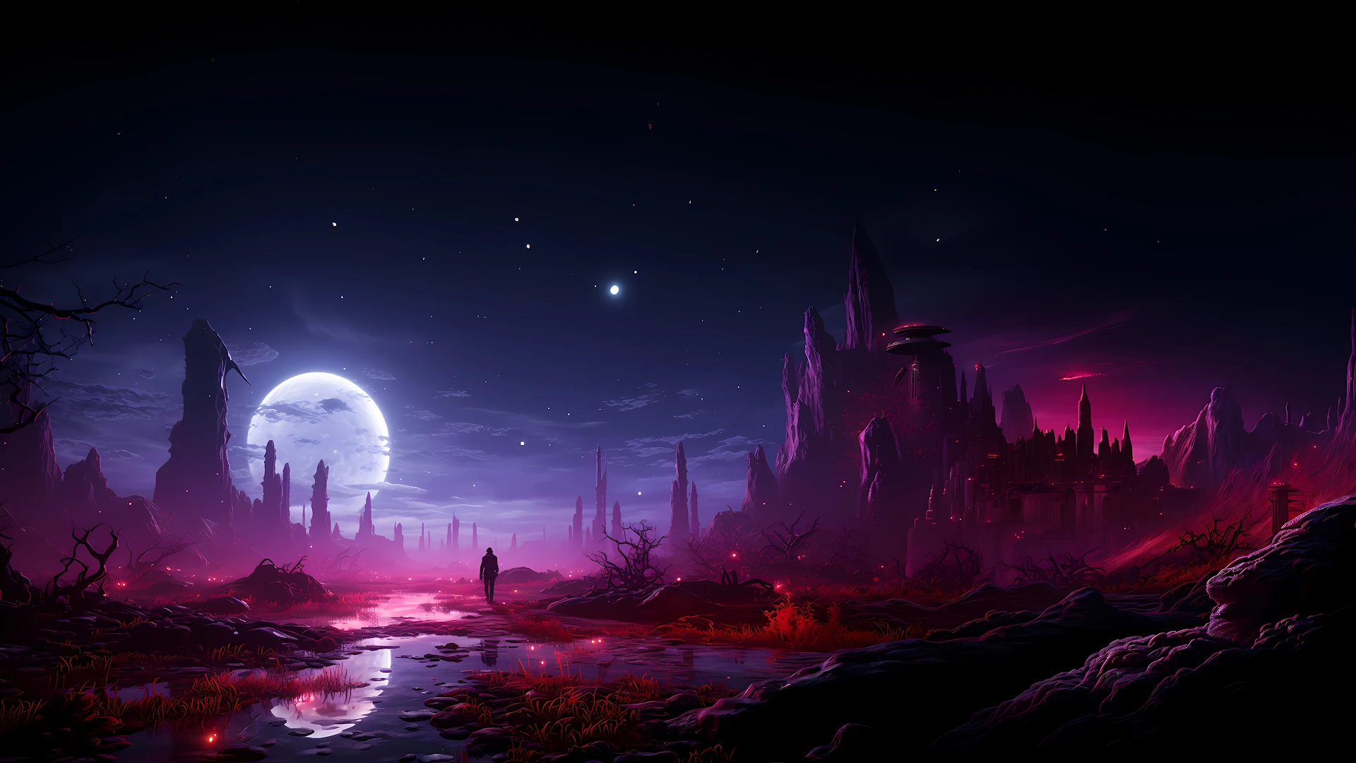 Get Lost in This Otherworldly Moonlight