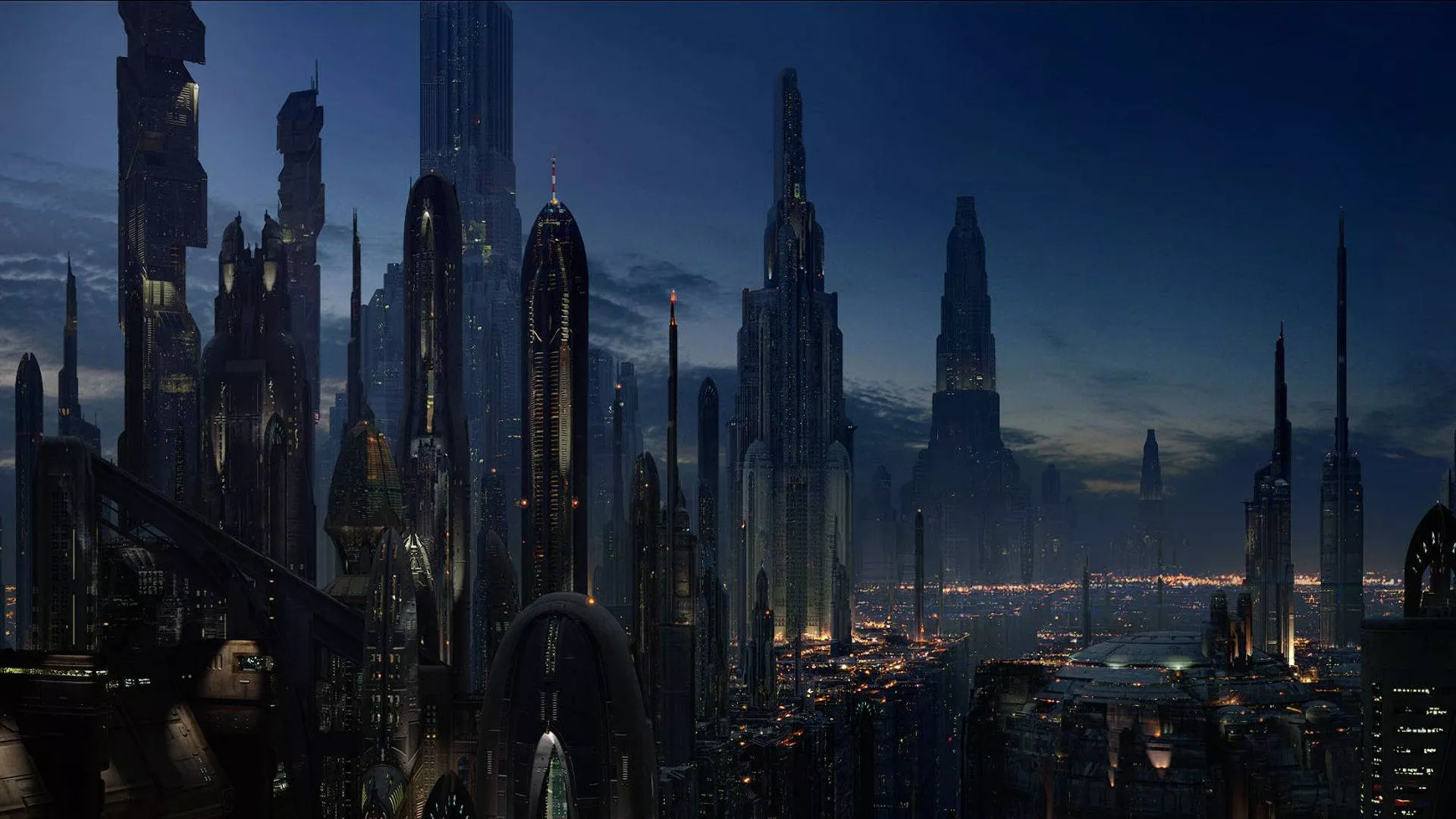 Download Futuristic City Wallpaper