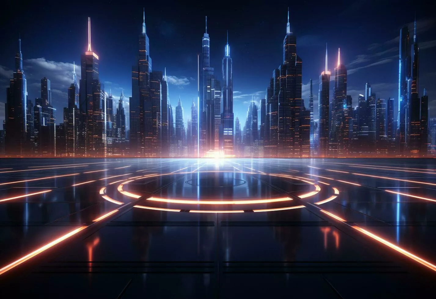 Future City Background