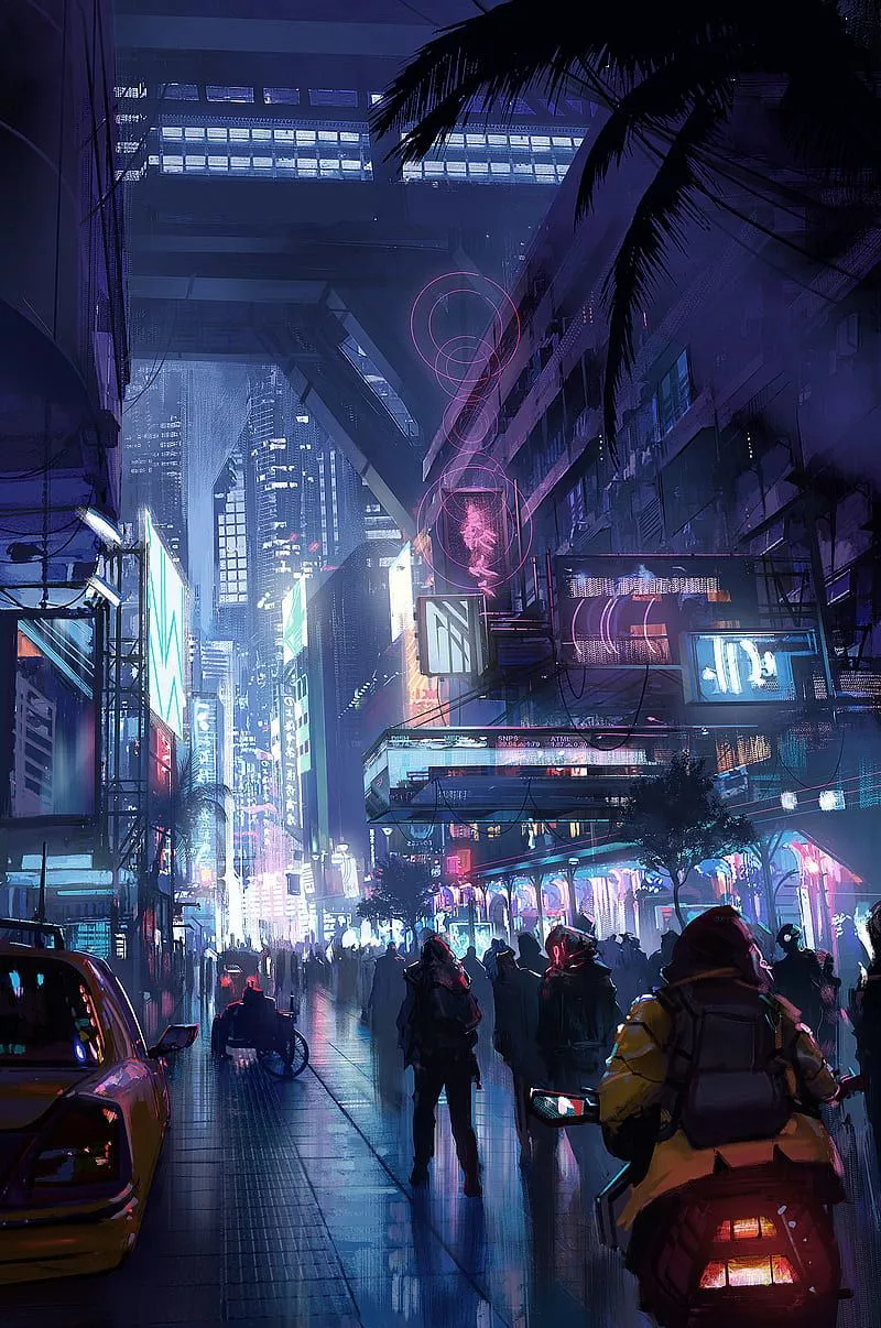 cyberpunk, HD phone wallpaper