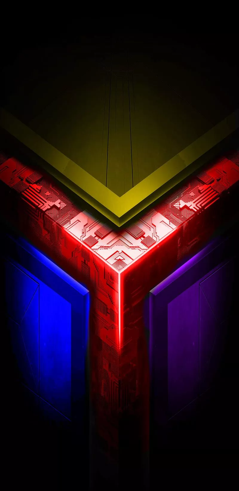 Electrocolor CPU, blue, cube