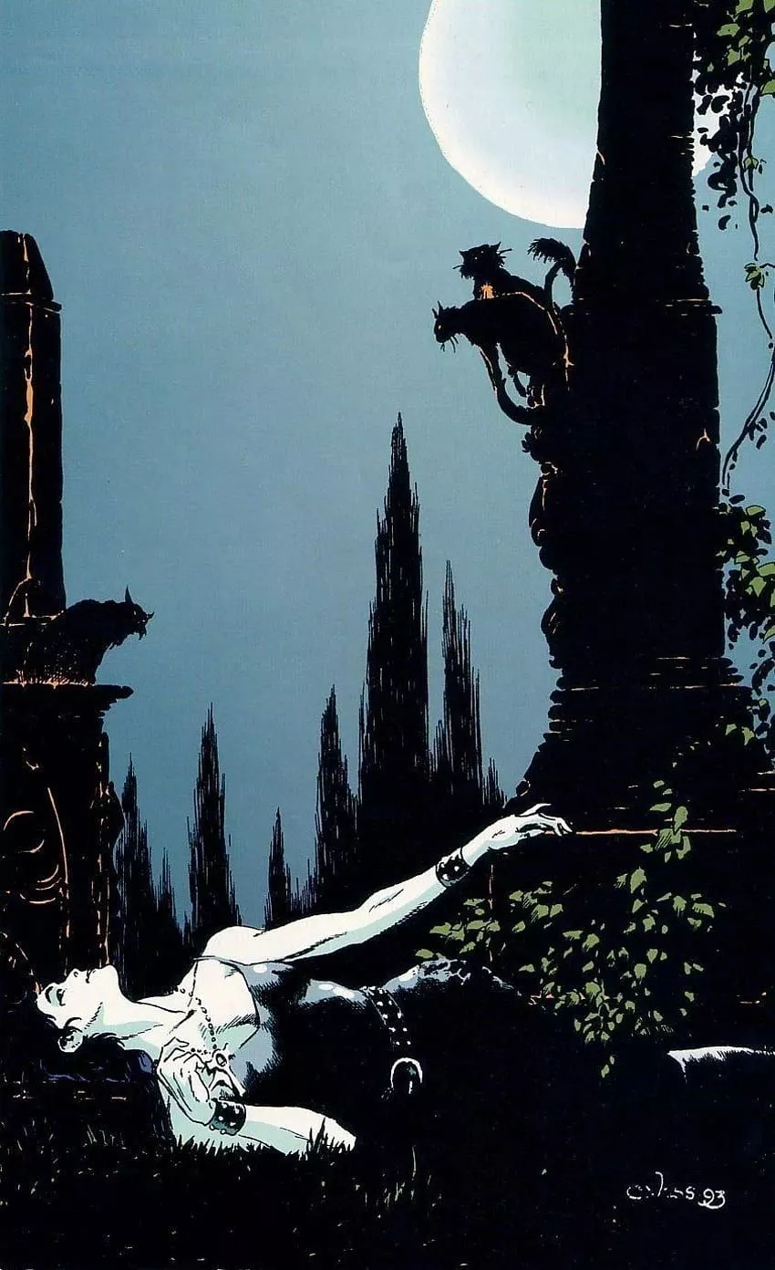 The sandman death HD wallpaper