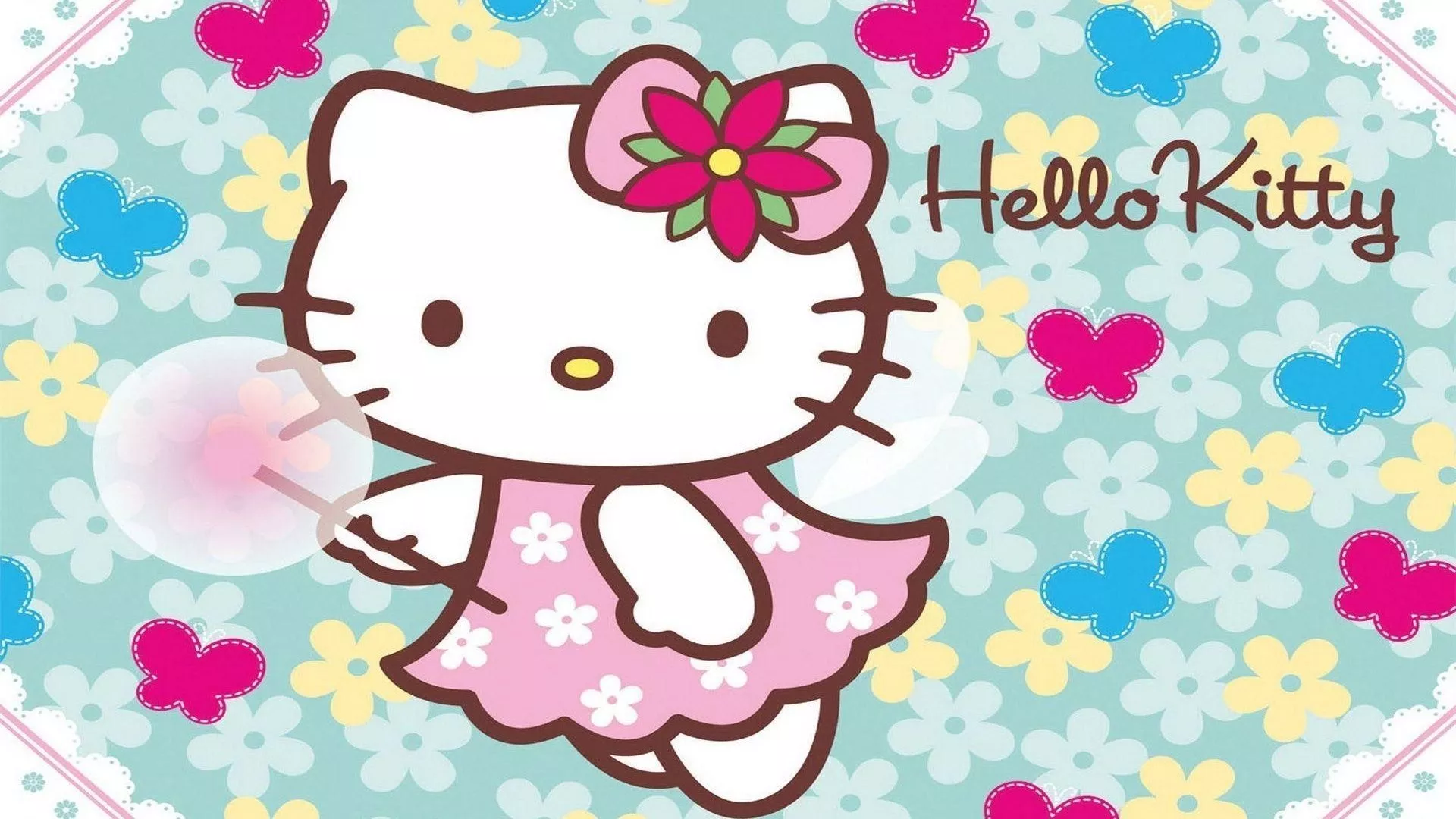 Hello Kitty Spring Wallpaper 14
