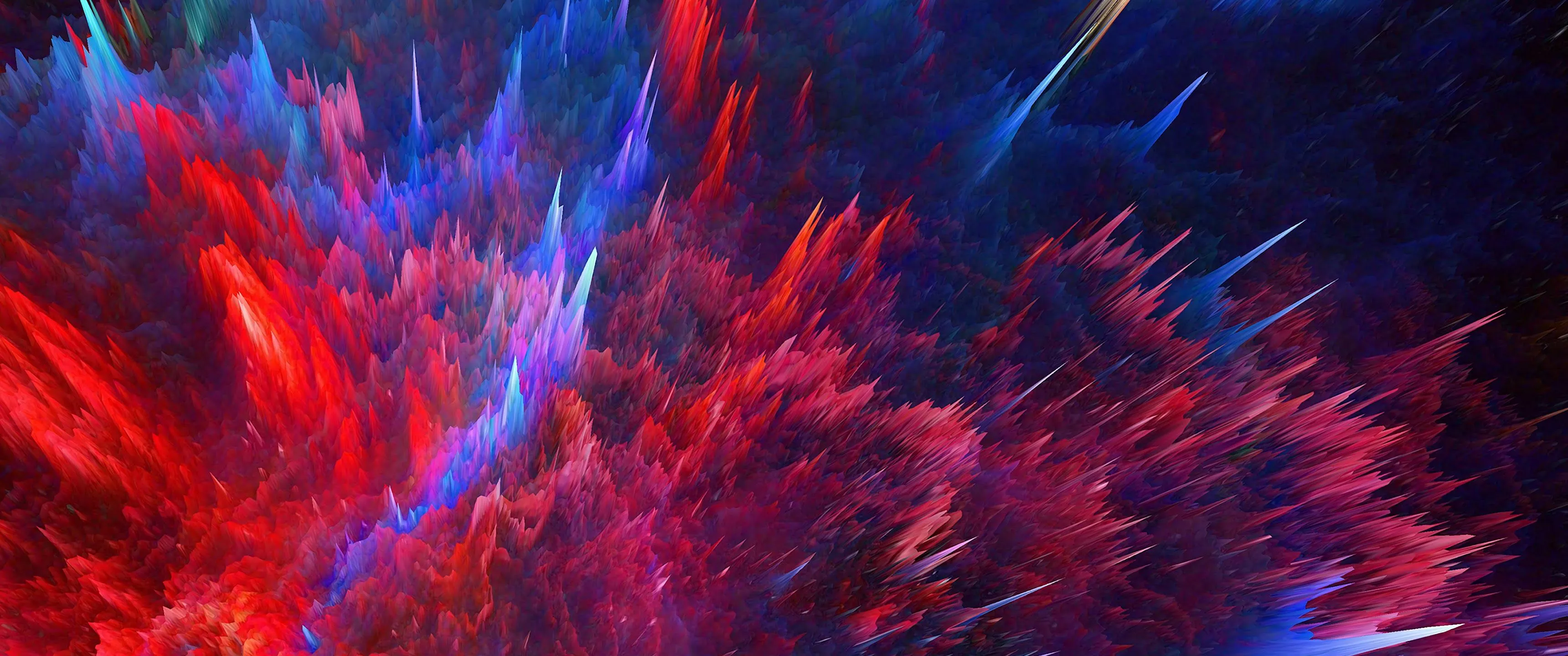 Colorful Abstract Wave Illustration