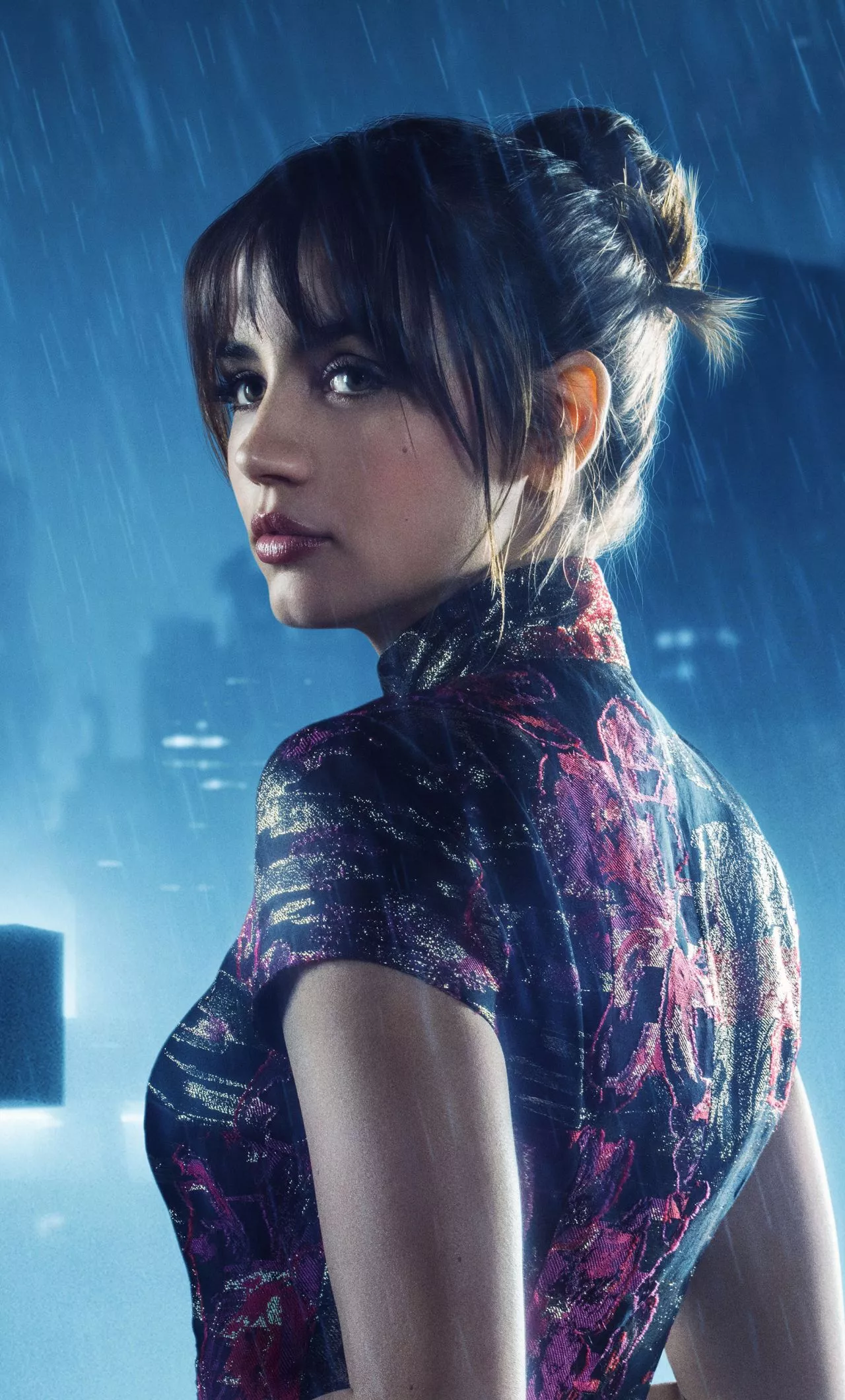 wallpaper 1280x2120 ana de armas