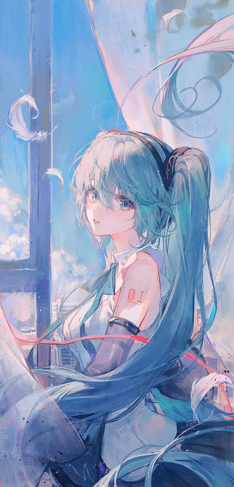 Anime, anime girls, Hatsune Miku