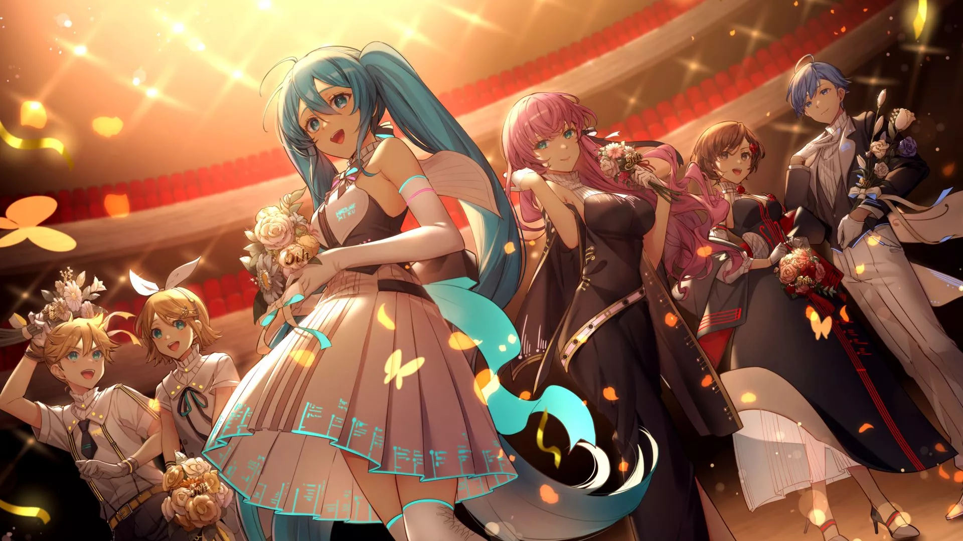 Vocaloid Girl Group 1080P Laptop