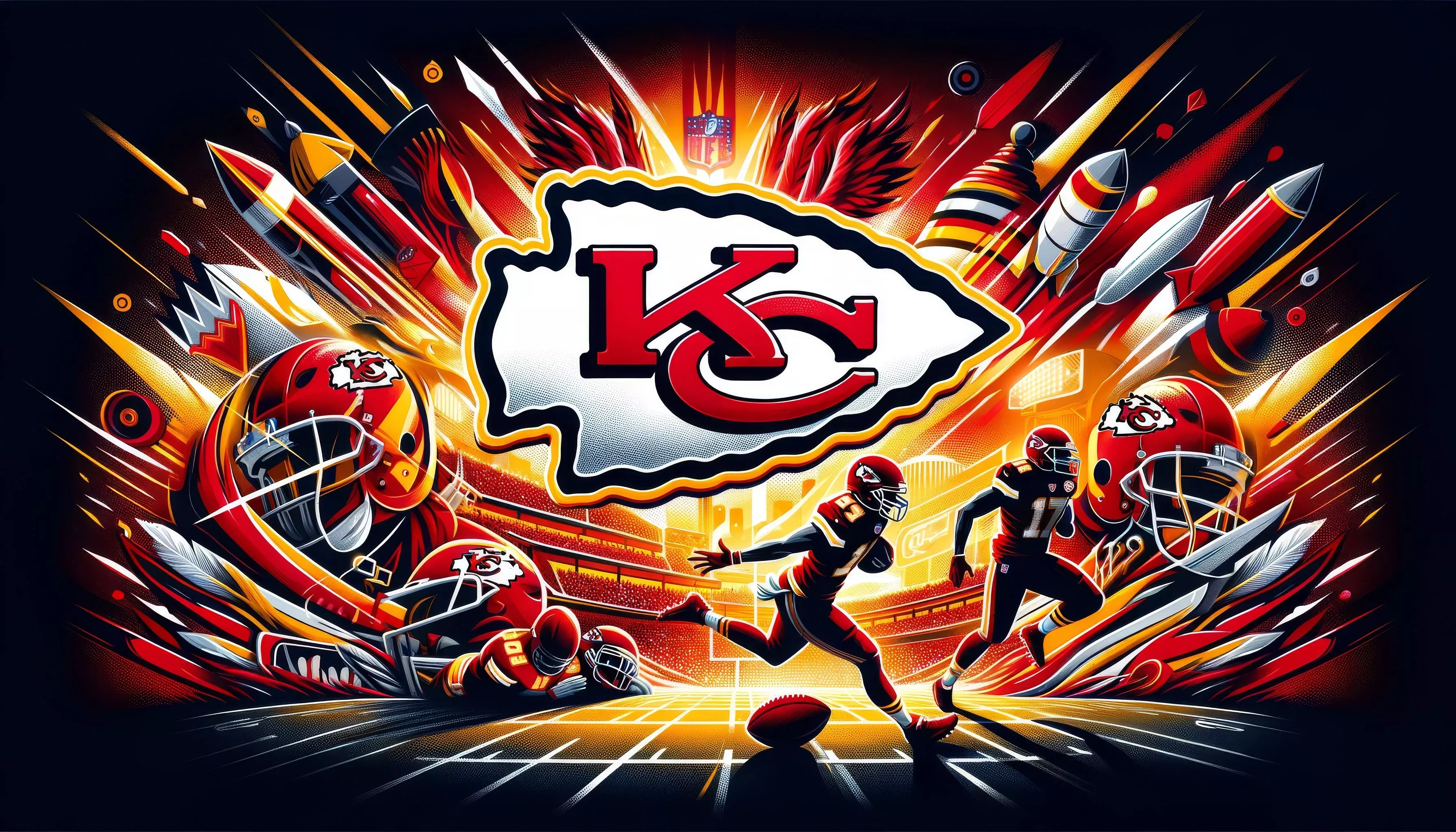 Dynamic Kansas City Chiefs Super Bowl
