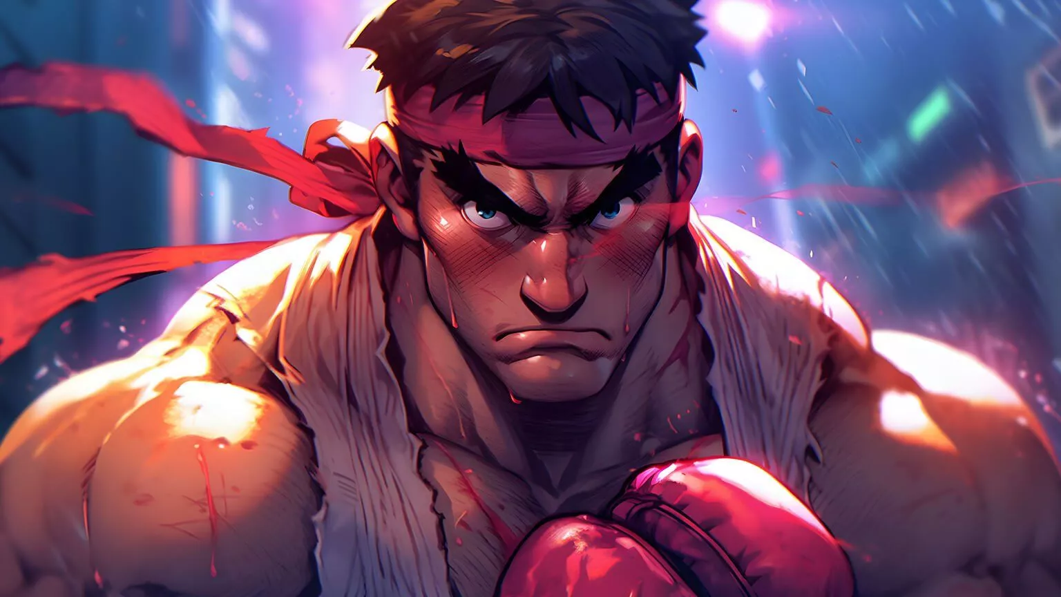 Street Fighter Ryu Desktop Wallpaper