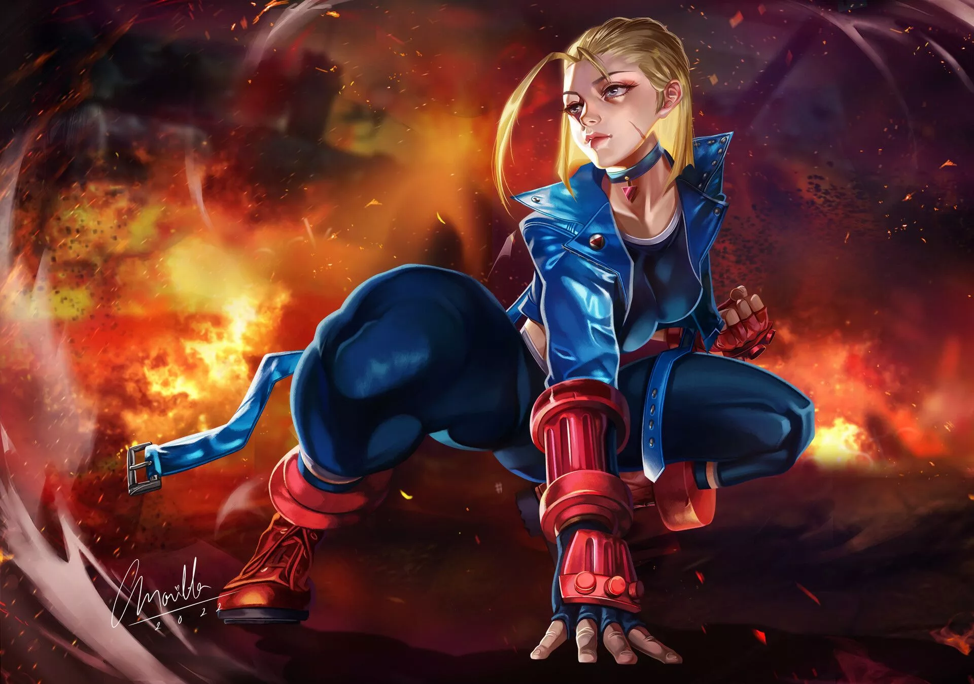 Cammy Street Fighter 6 Art Wallpaper