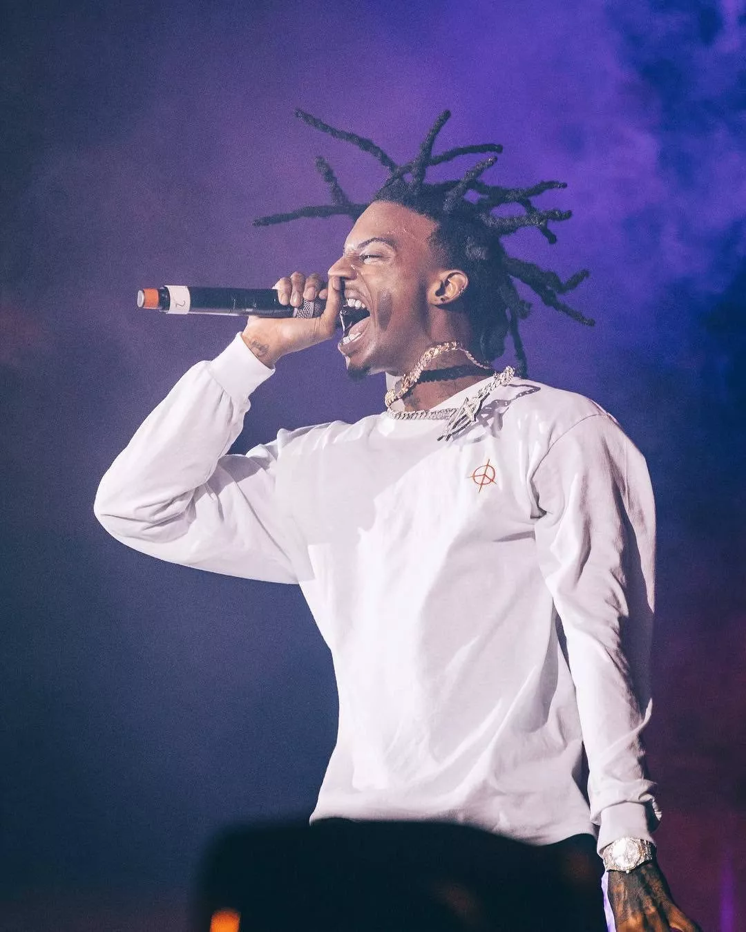 Playboi Carti Jumping While Singing