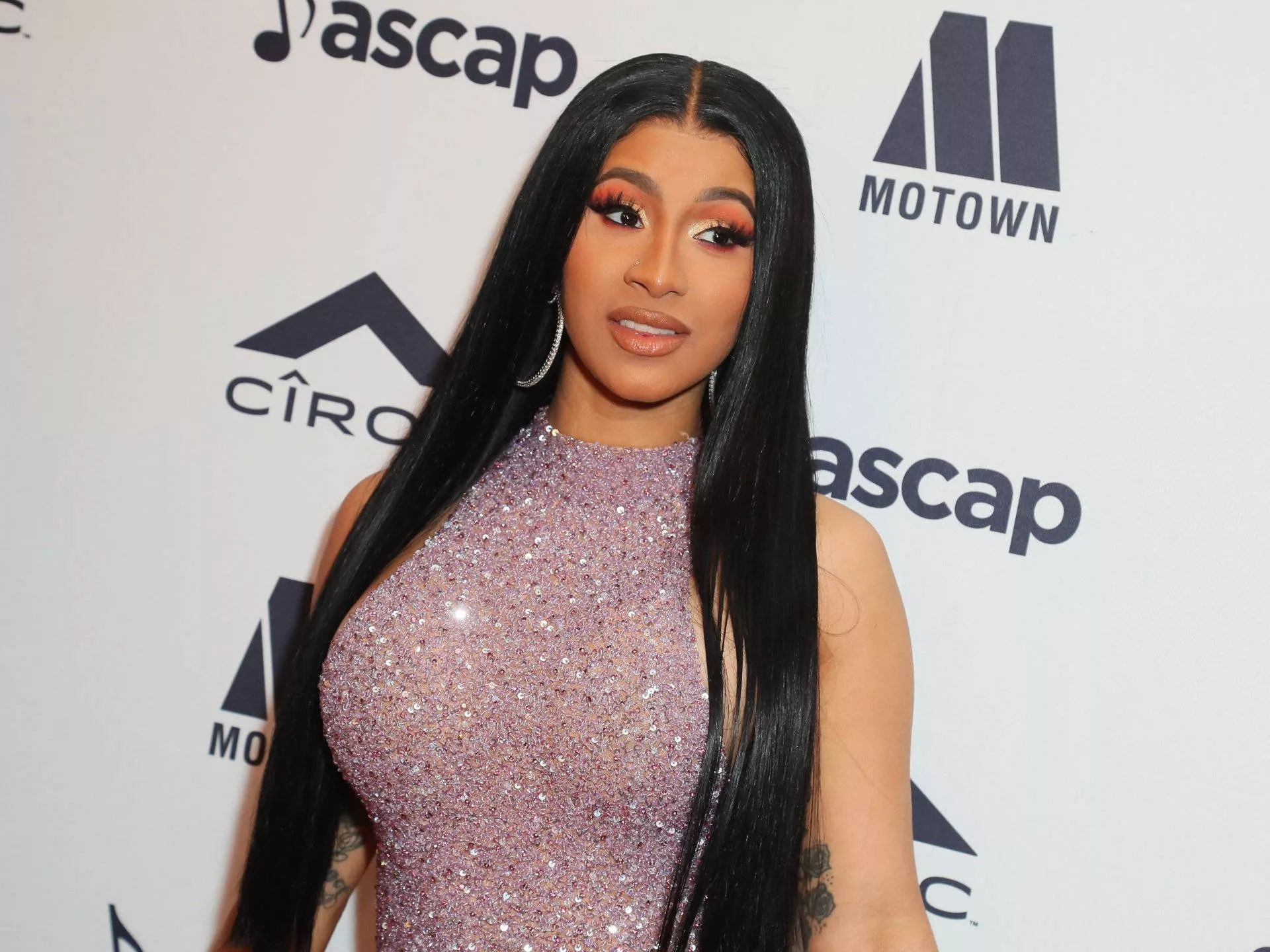 Cardi B In Ascap Event Wallpaper