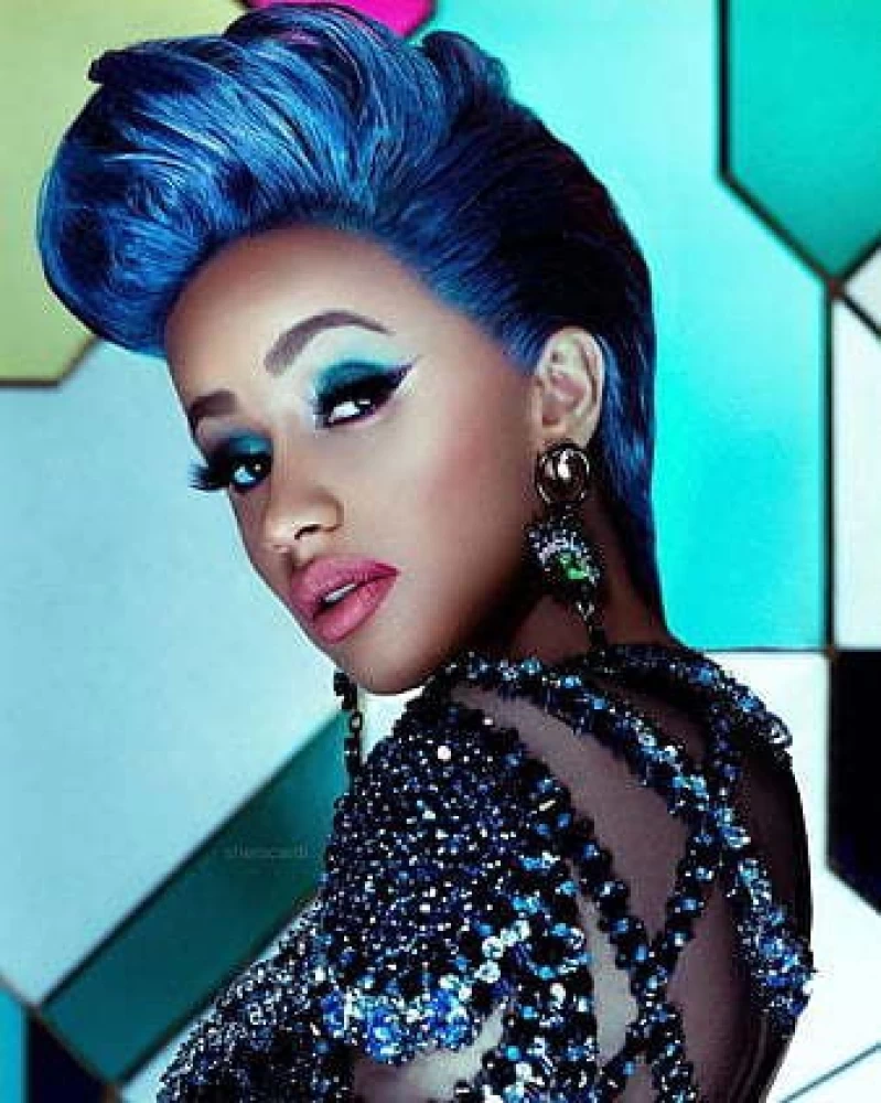 Cardi B Hollywood Singer Matte Finish