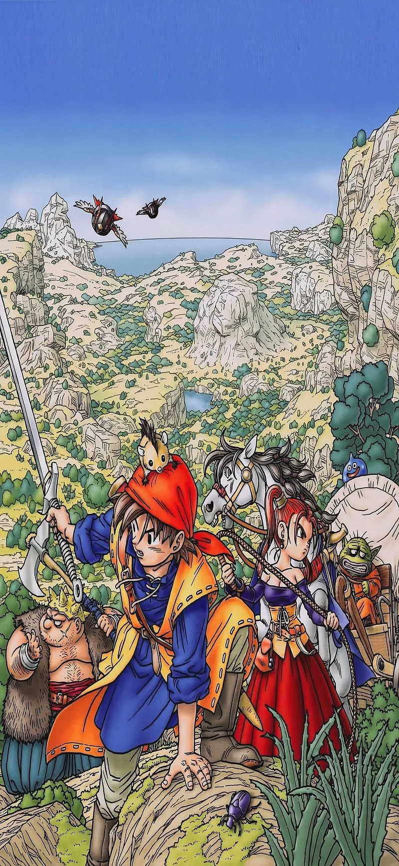 HD dragon quest viii wallpaper