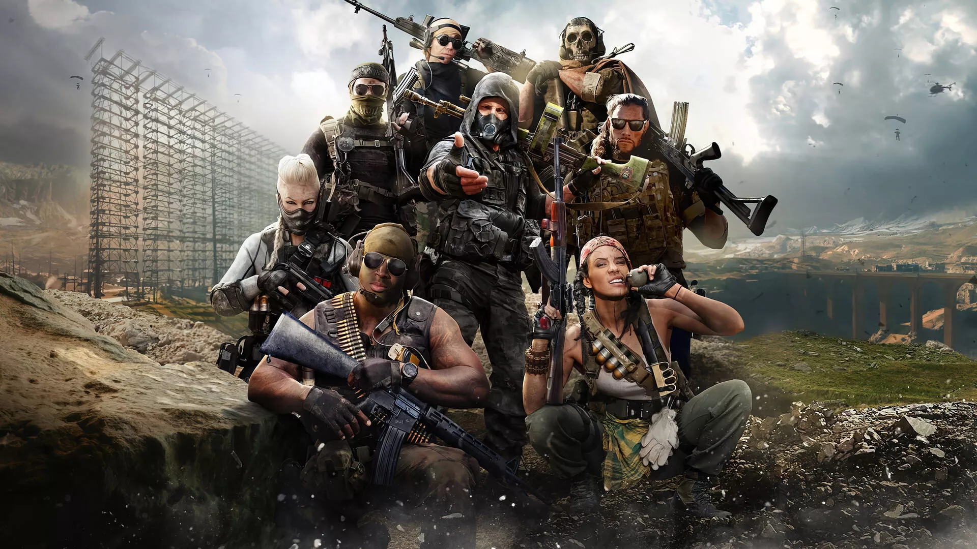 Black Ops Cold War Characters Wallpaper