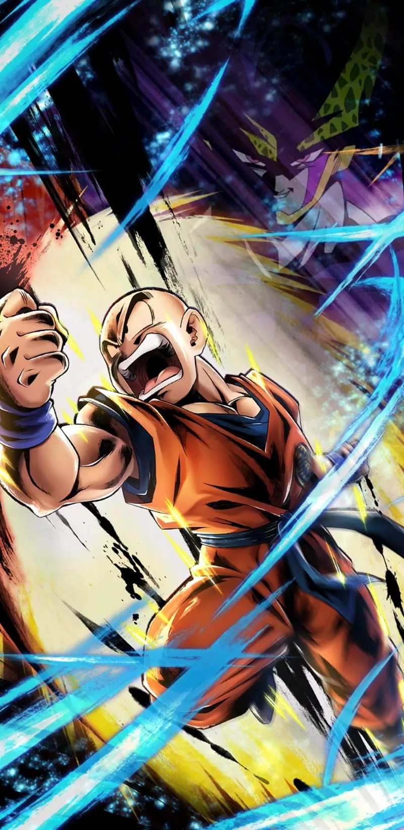 Krillin, android saga, dbz, dragon ball
