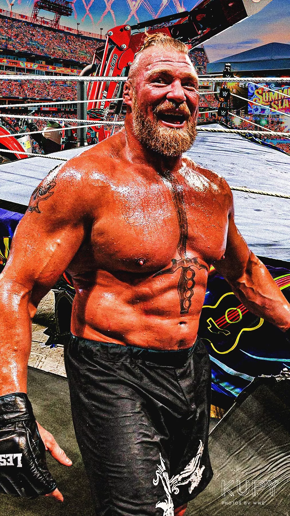 Brock Lesnar Wrestling Wallpaper