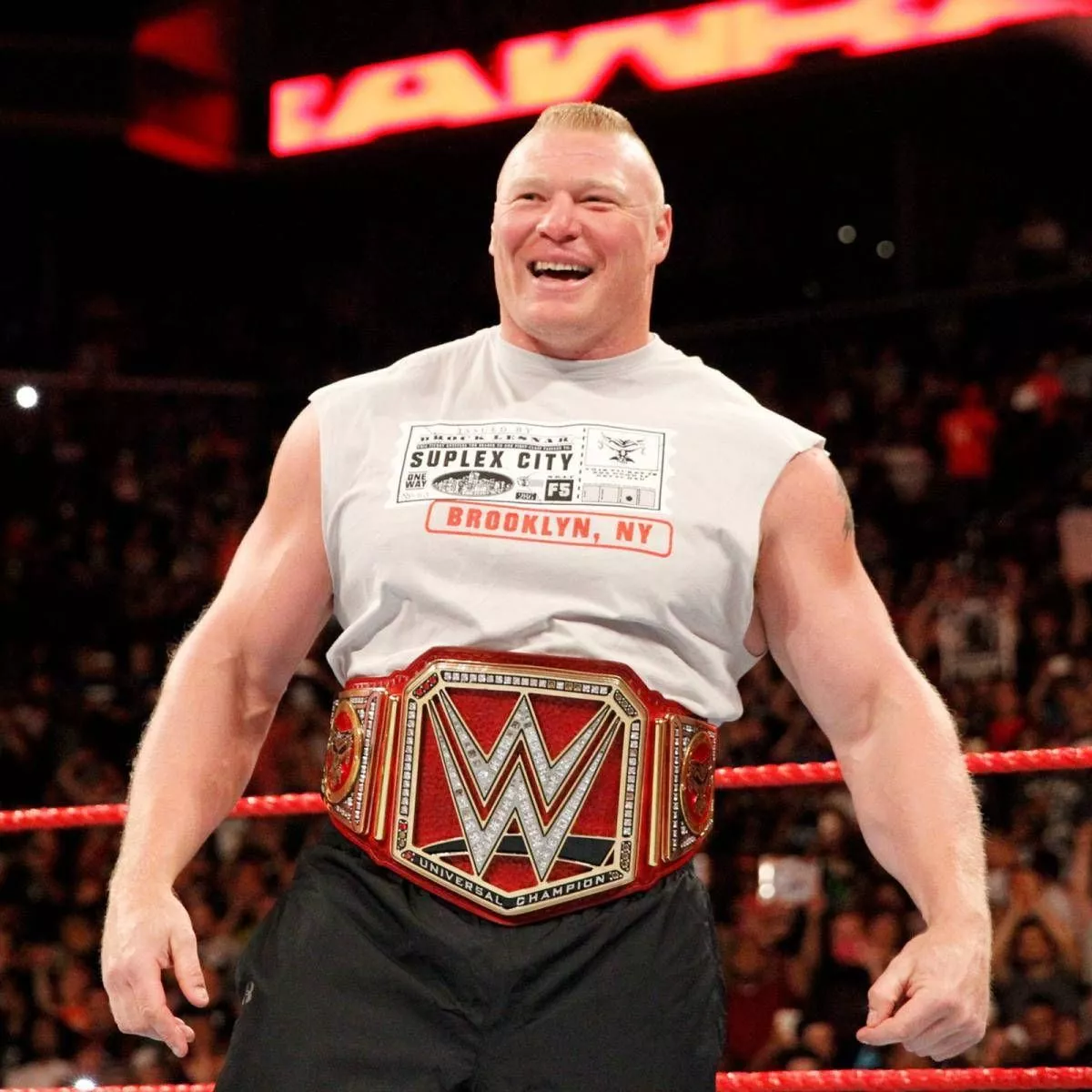 Download Brock Lesnar exuding