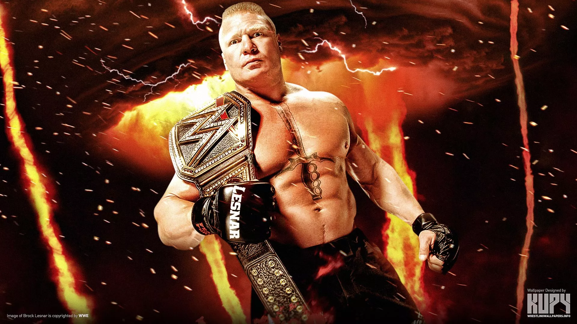 NEW Brock Lesnar WWE Heavyweight