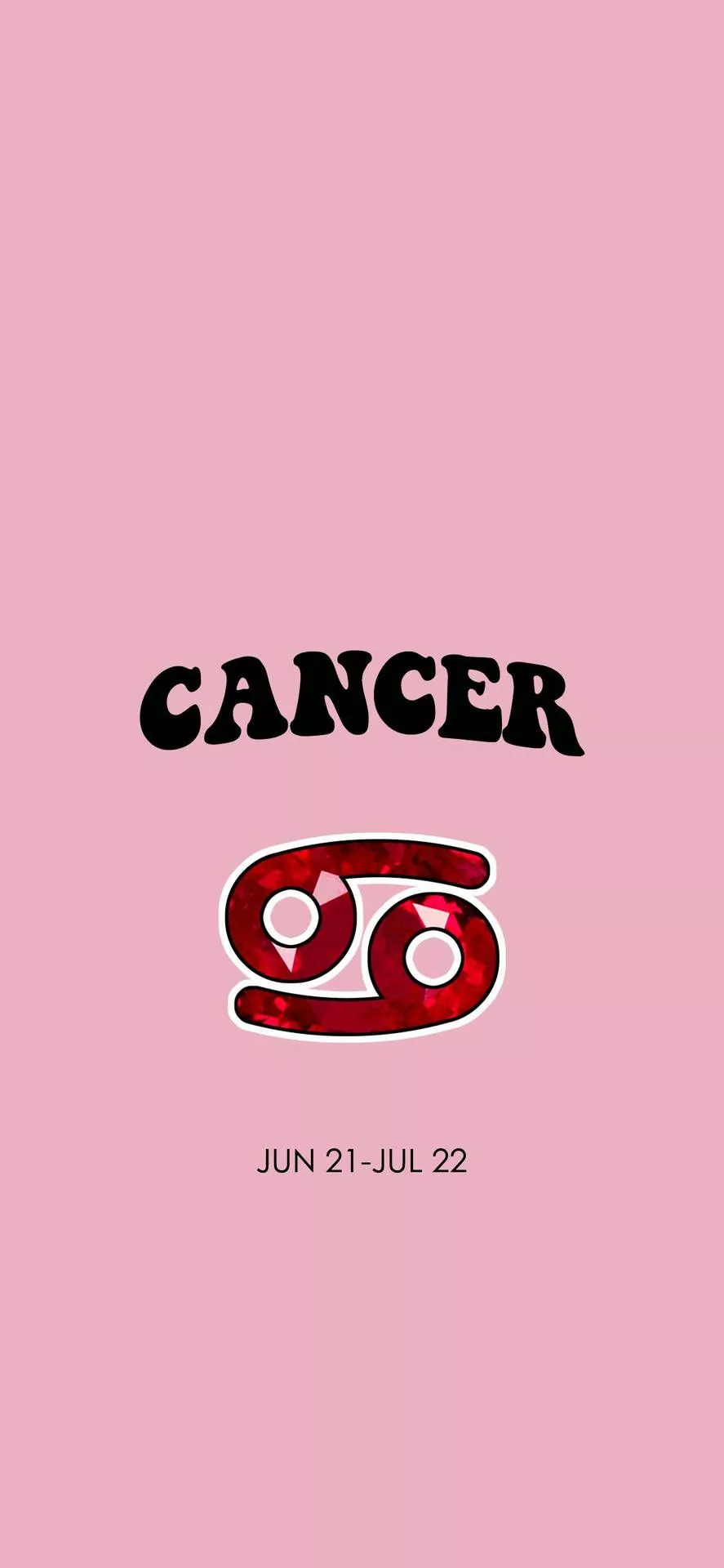 Cosmic Representation Of Cancer Zodiac