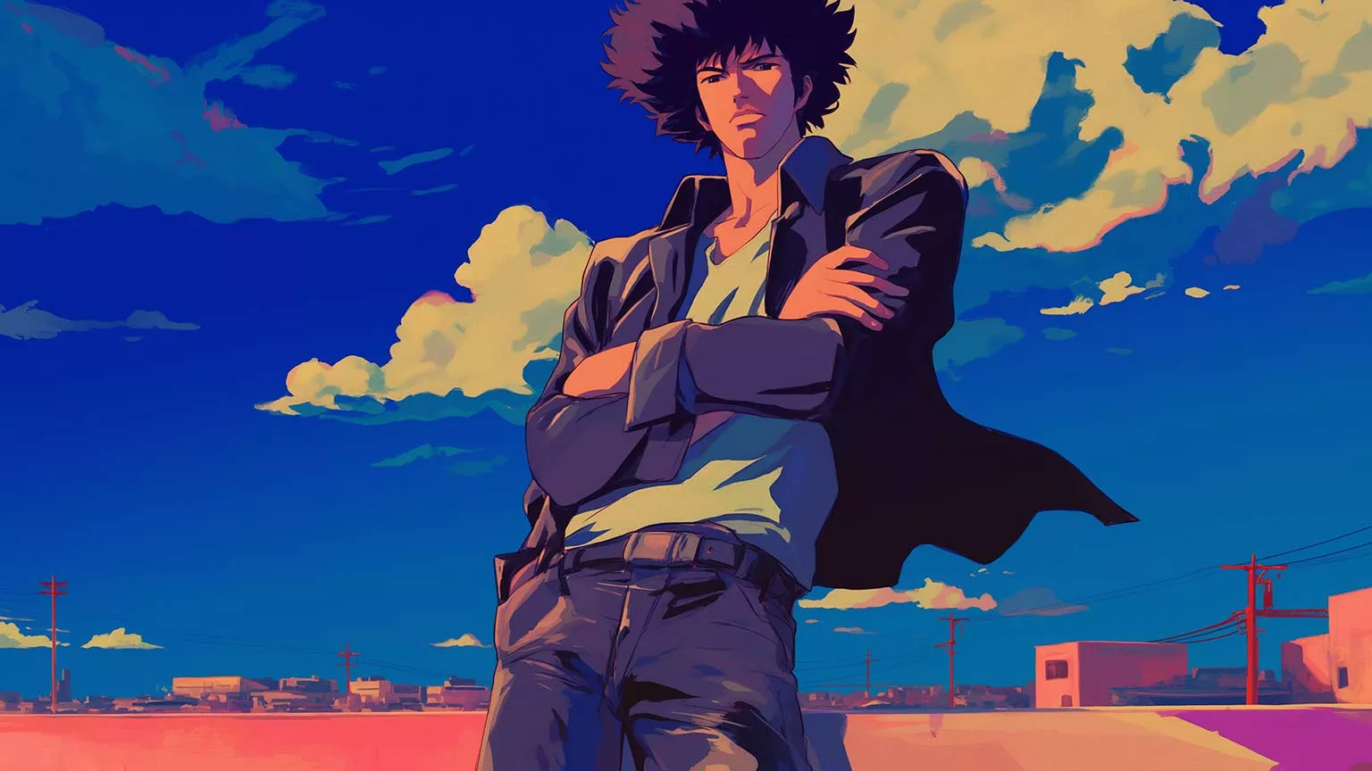 Spike Spiegel Cowboy Bebop Desktop