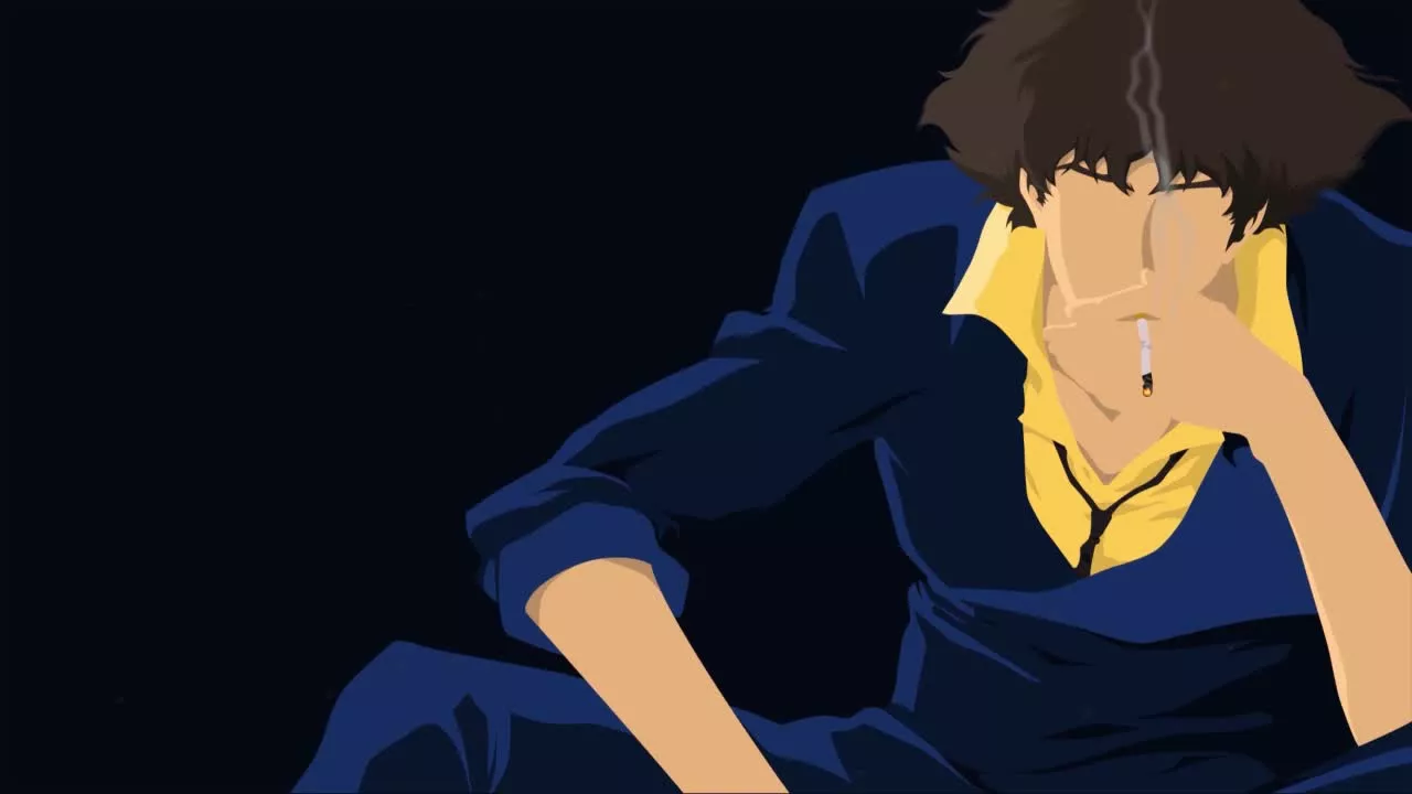 Spike Spiegel Smoking Cowboy Bebop HD