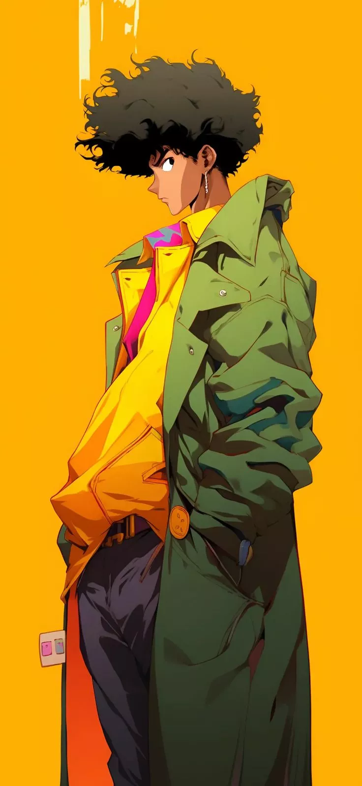 Cowboy Bebop Spike Spiegel Yellow