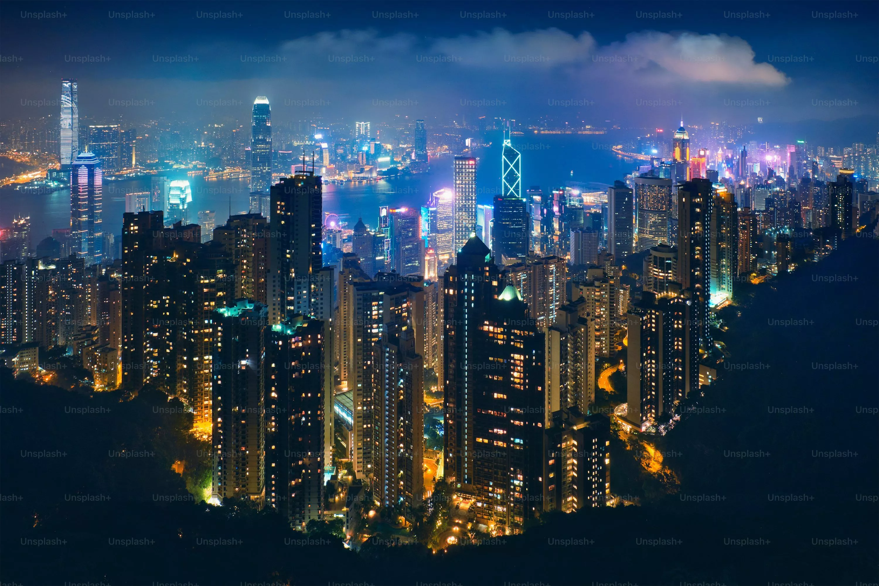 45,Hong Kong Skyline Picture