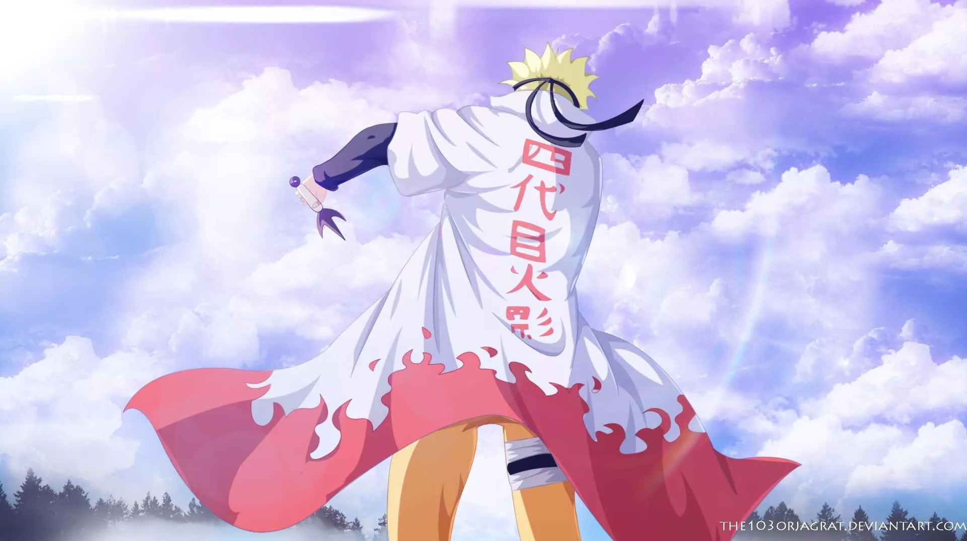 Download Naruto Uzumaki 4k Purple Clear