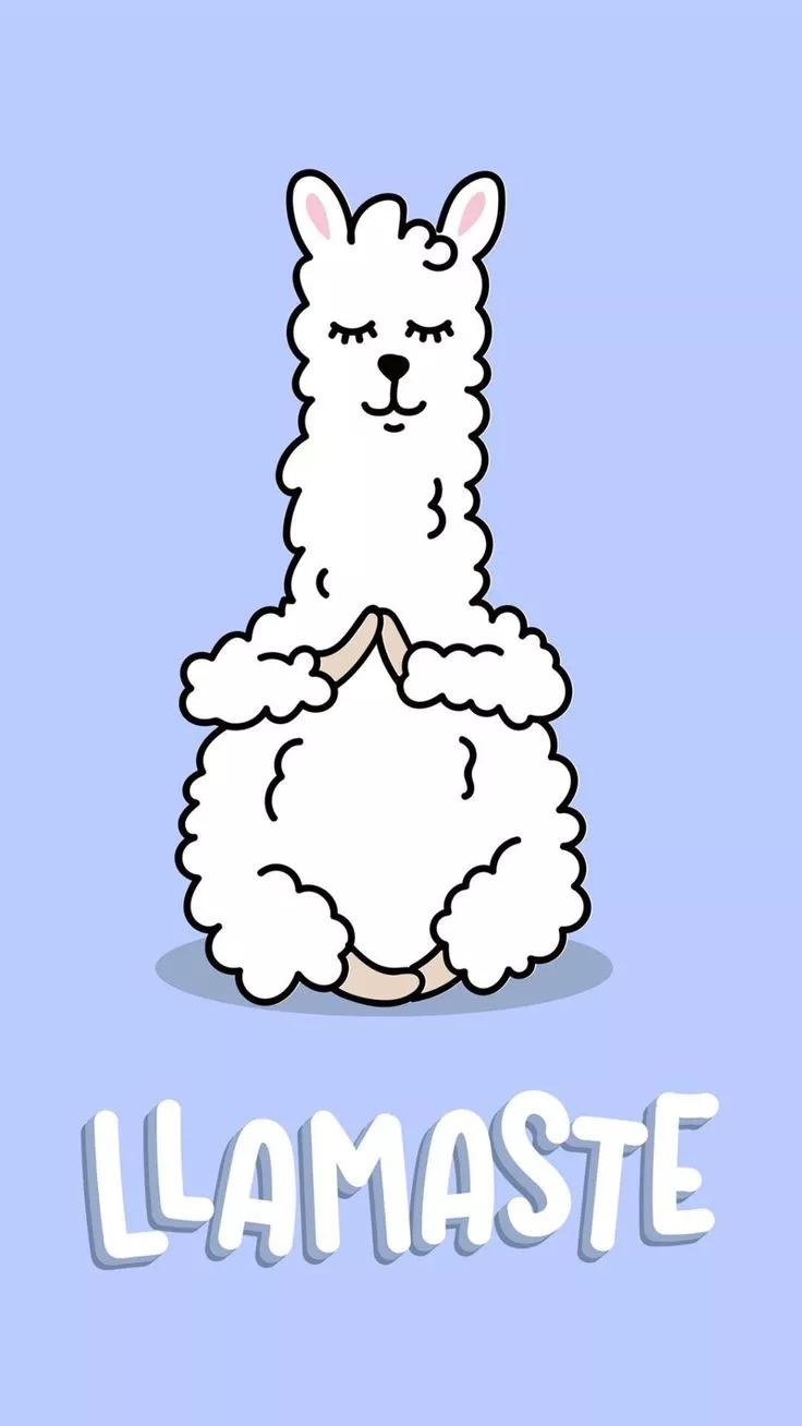 cute llama wallpaper