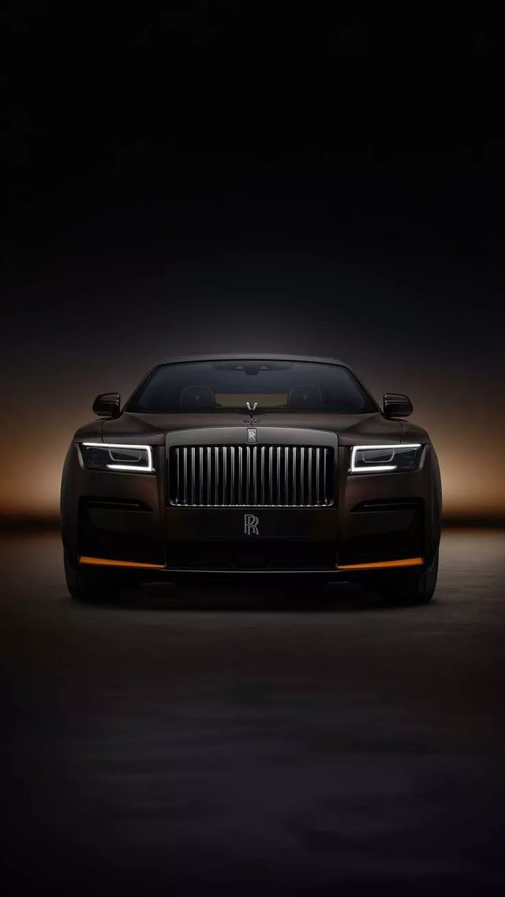 black badge ghost iPhone Wallpaper 4K