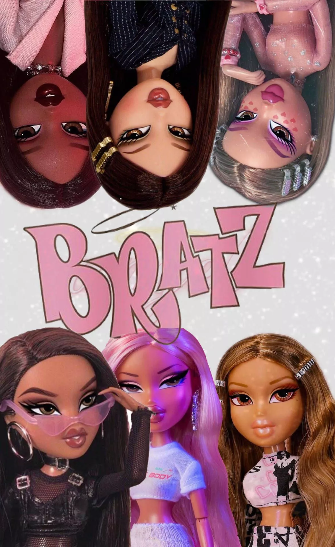 Download Various Bratz Dolls Wallpaper