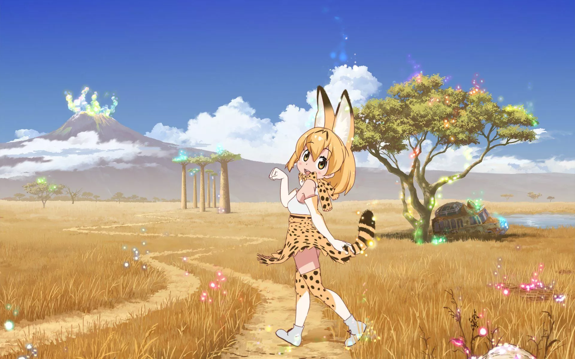 Anime Kemono Friends HD Wallpaper