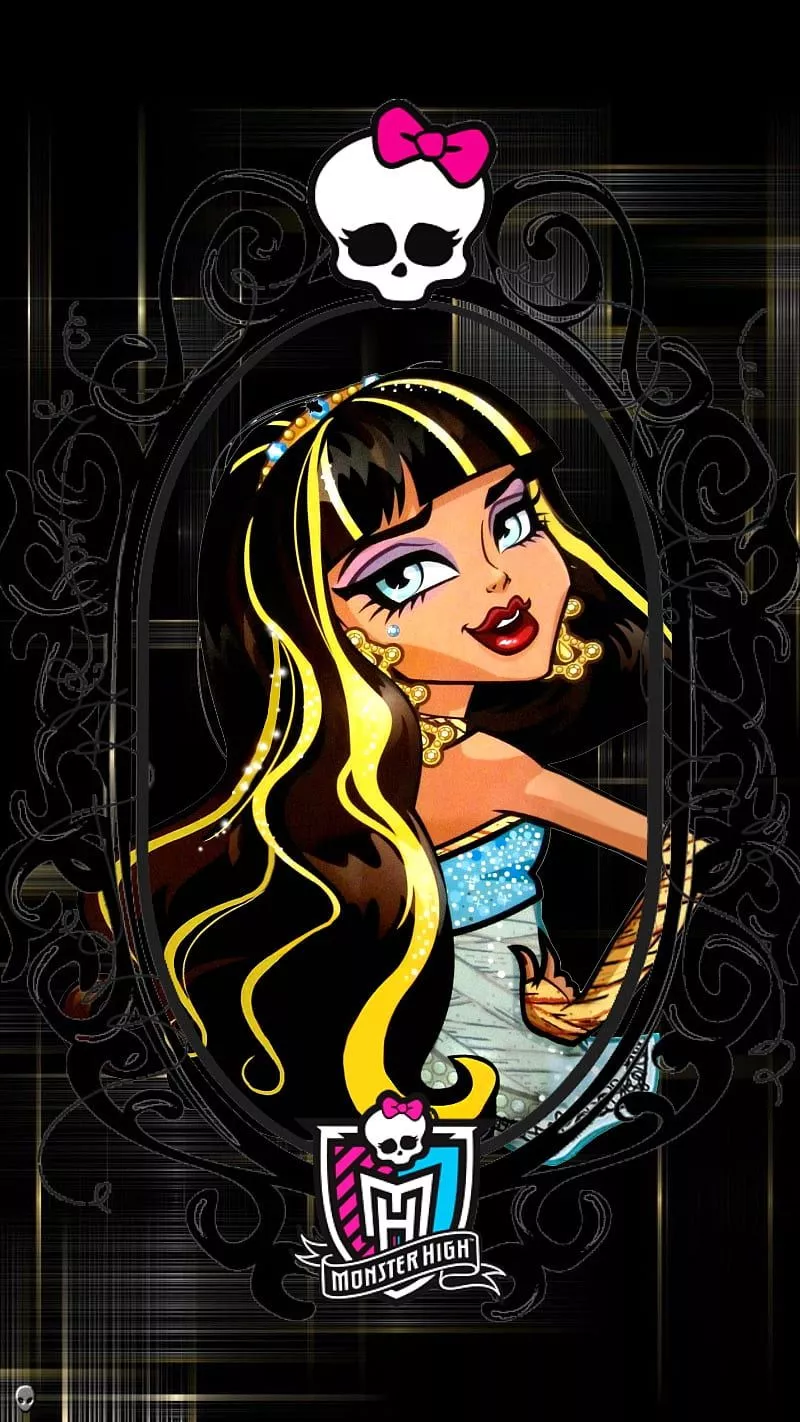 Monster high, cleo, black, doll, HD