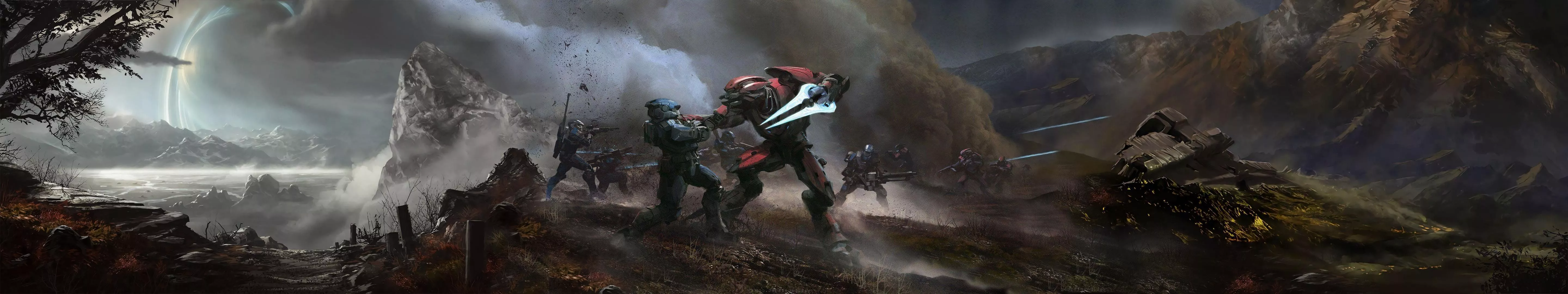 4K Dual Monitor Wallpaper 5760x1080