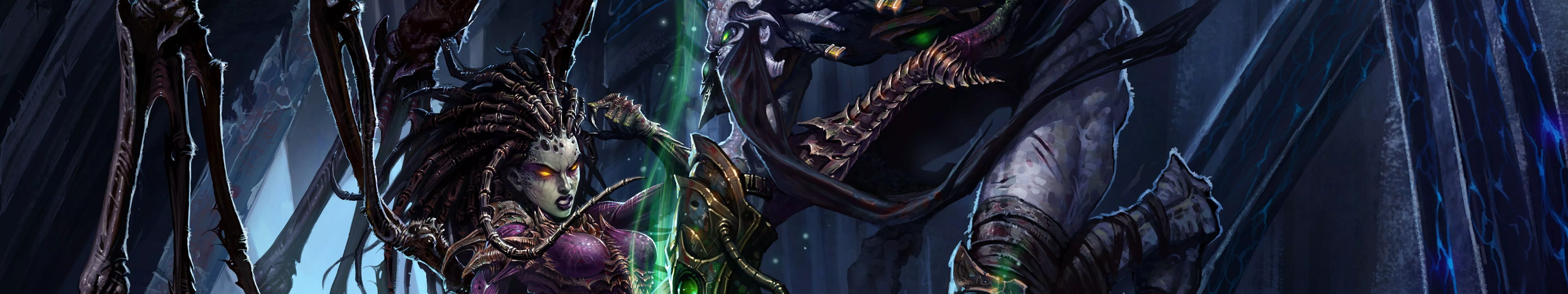 HD wallpaper: starcraft 5760x1080 Video