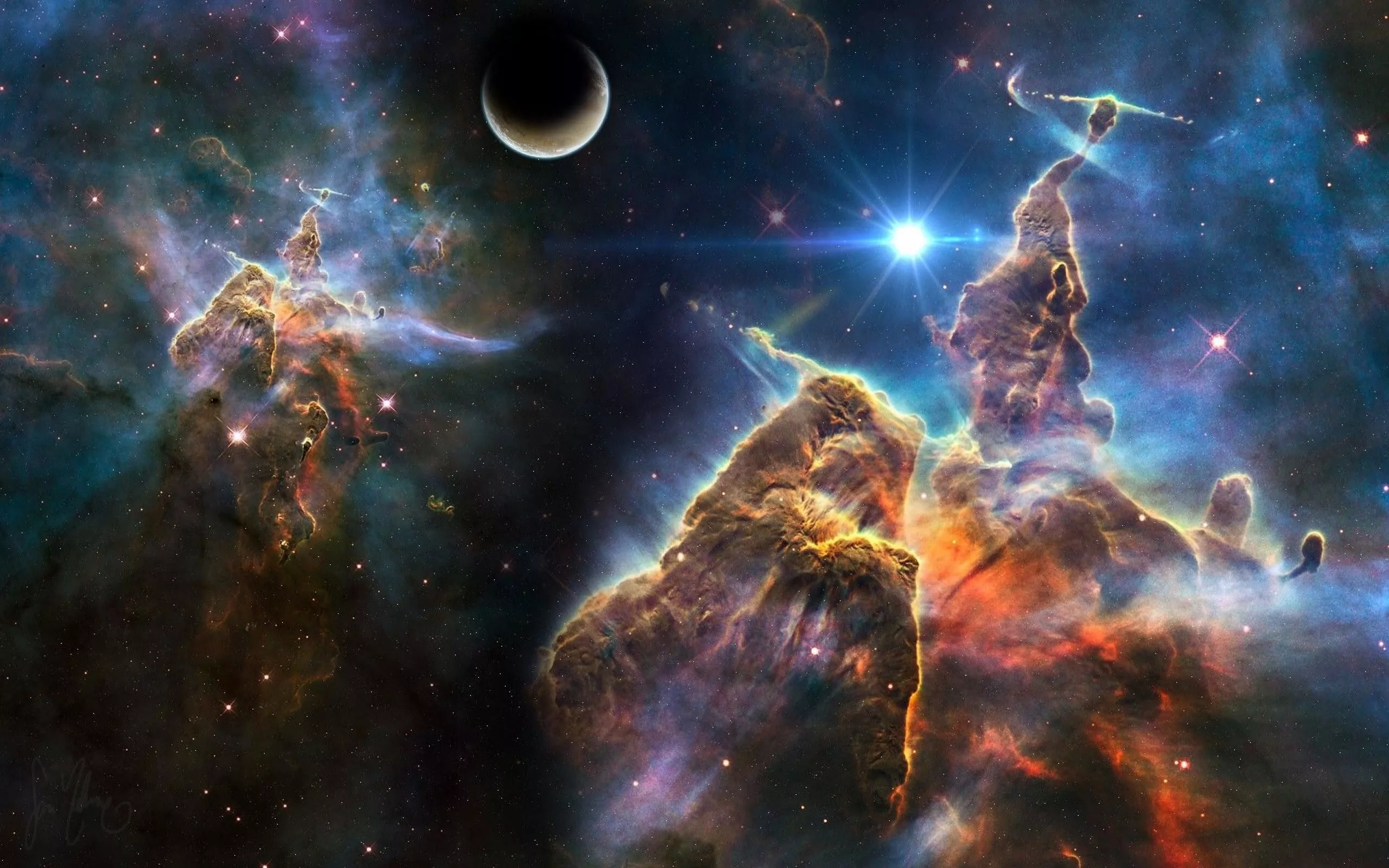 Astronomy Astrology Stars Galaxies Moon