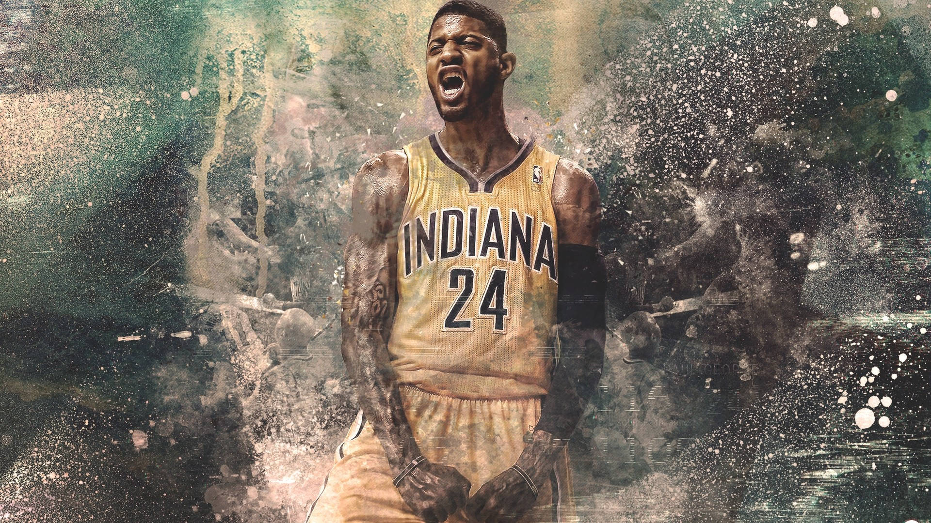 Paul George Primal Scream Pacers