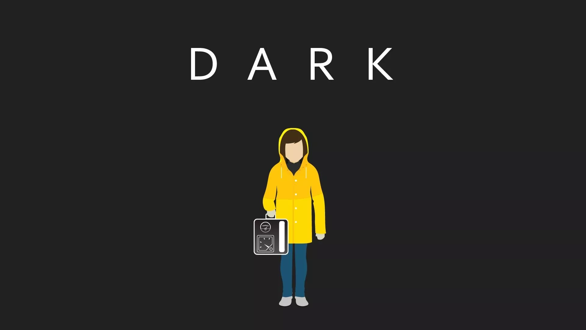 Dark Netflix TV Show Minimal Poster