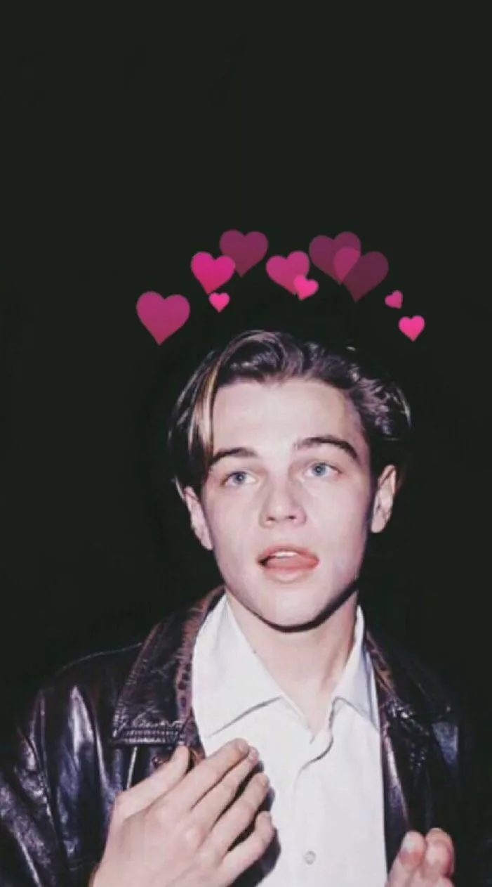 Leonardo DiCaprio 90s Young Sepia Love