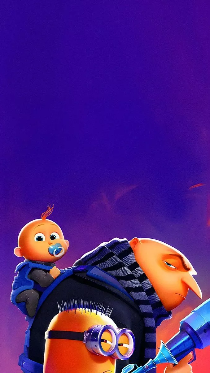 Despicable Me 4 Wallpaper New baby