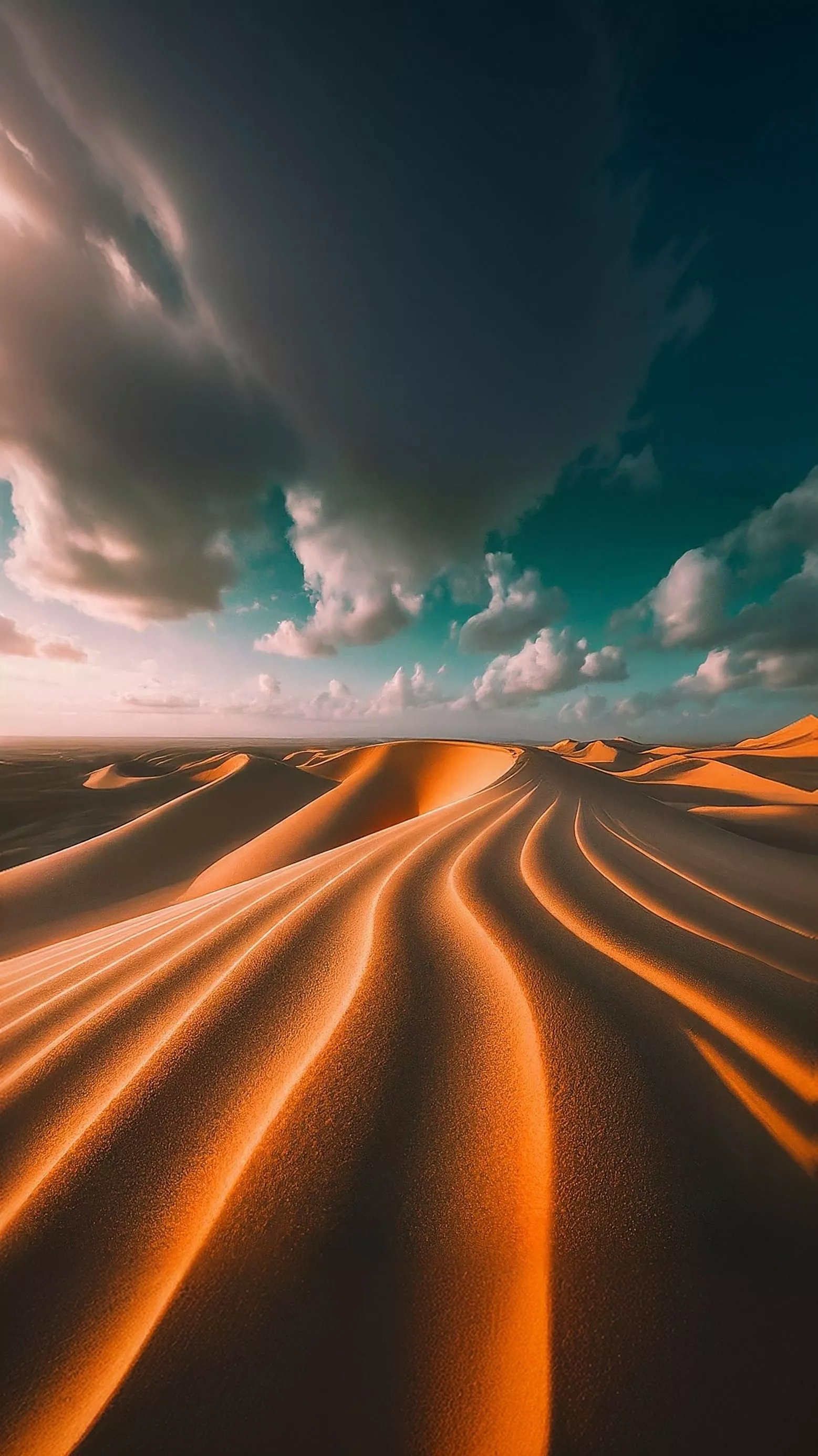 Samsung A35 Wallpaper Desert Sand HDR