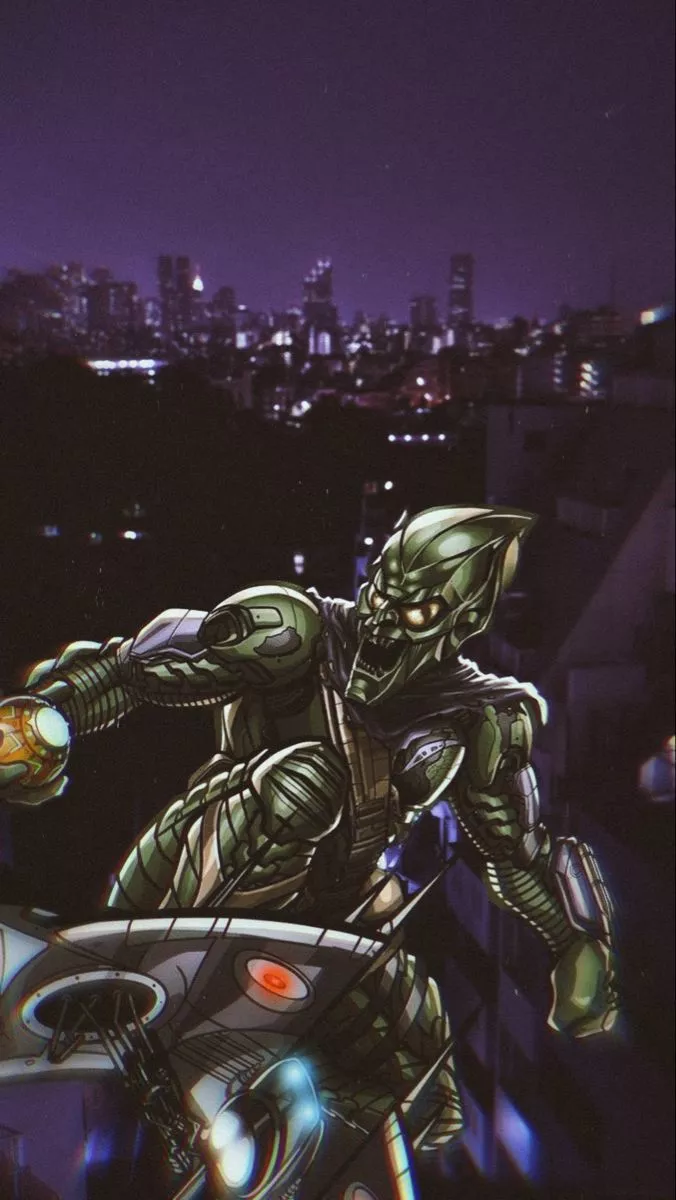 green goblin iphone wallpaper